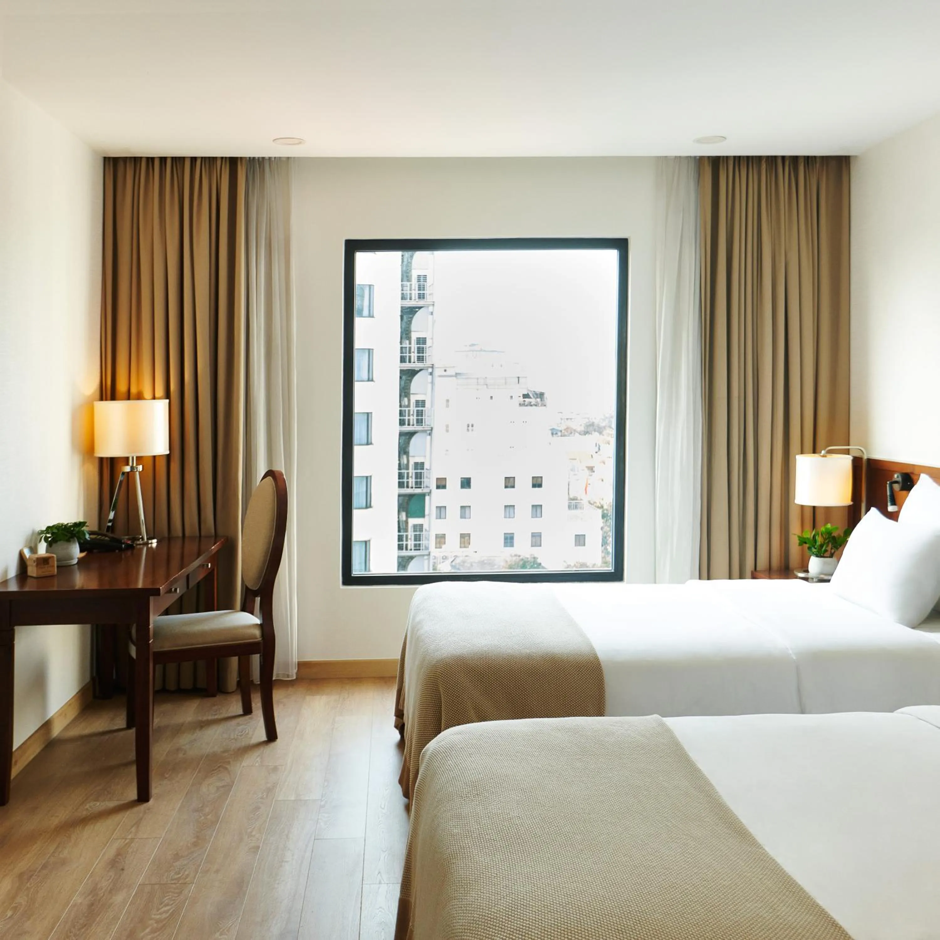 Bed in The Ann Hanoi Hotel & Spa