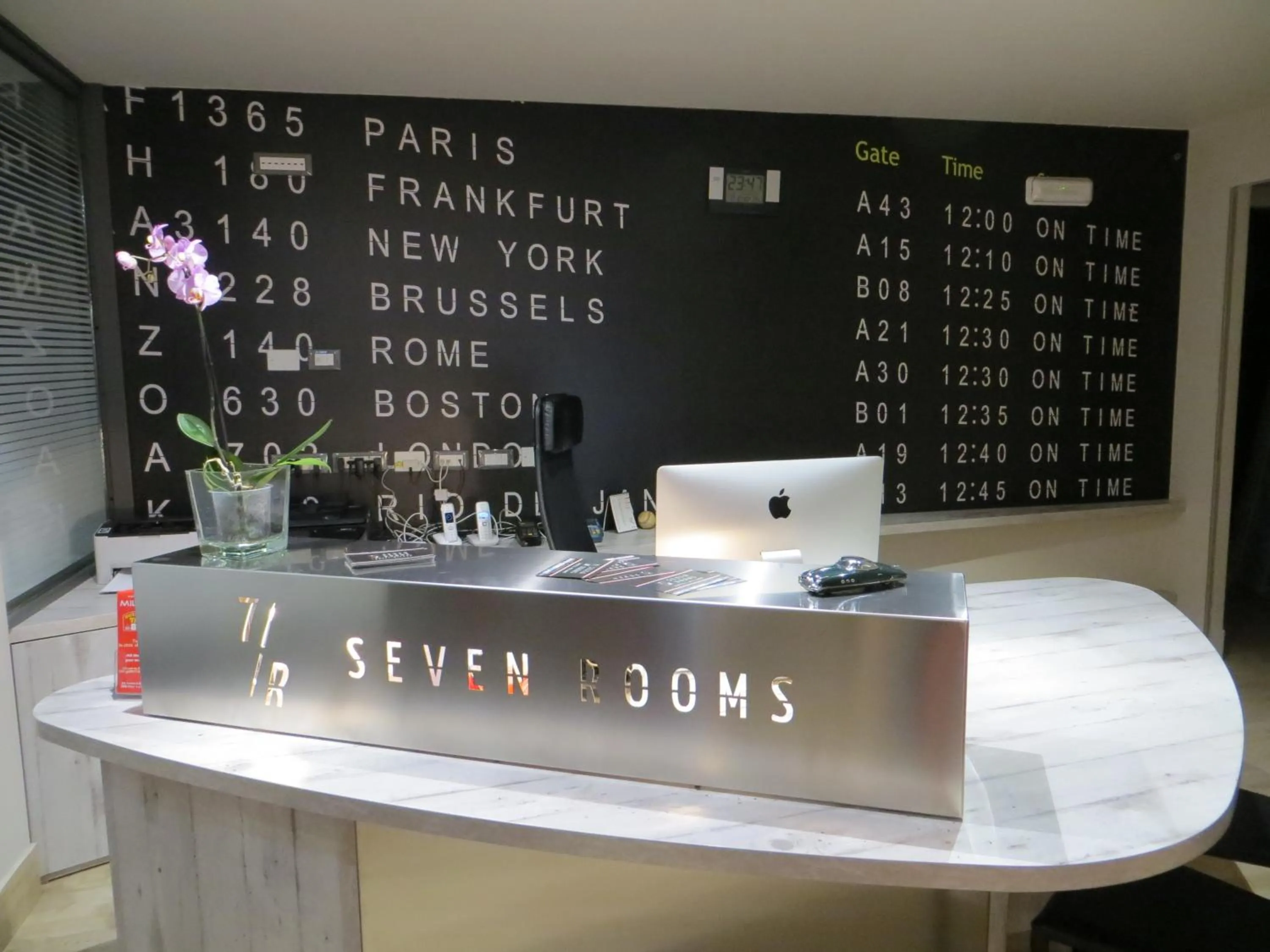 Lobby or reception in Hotel Seven Rooms