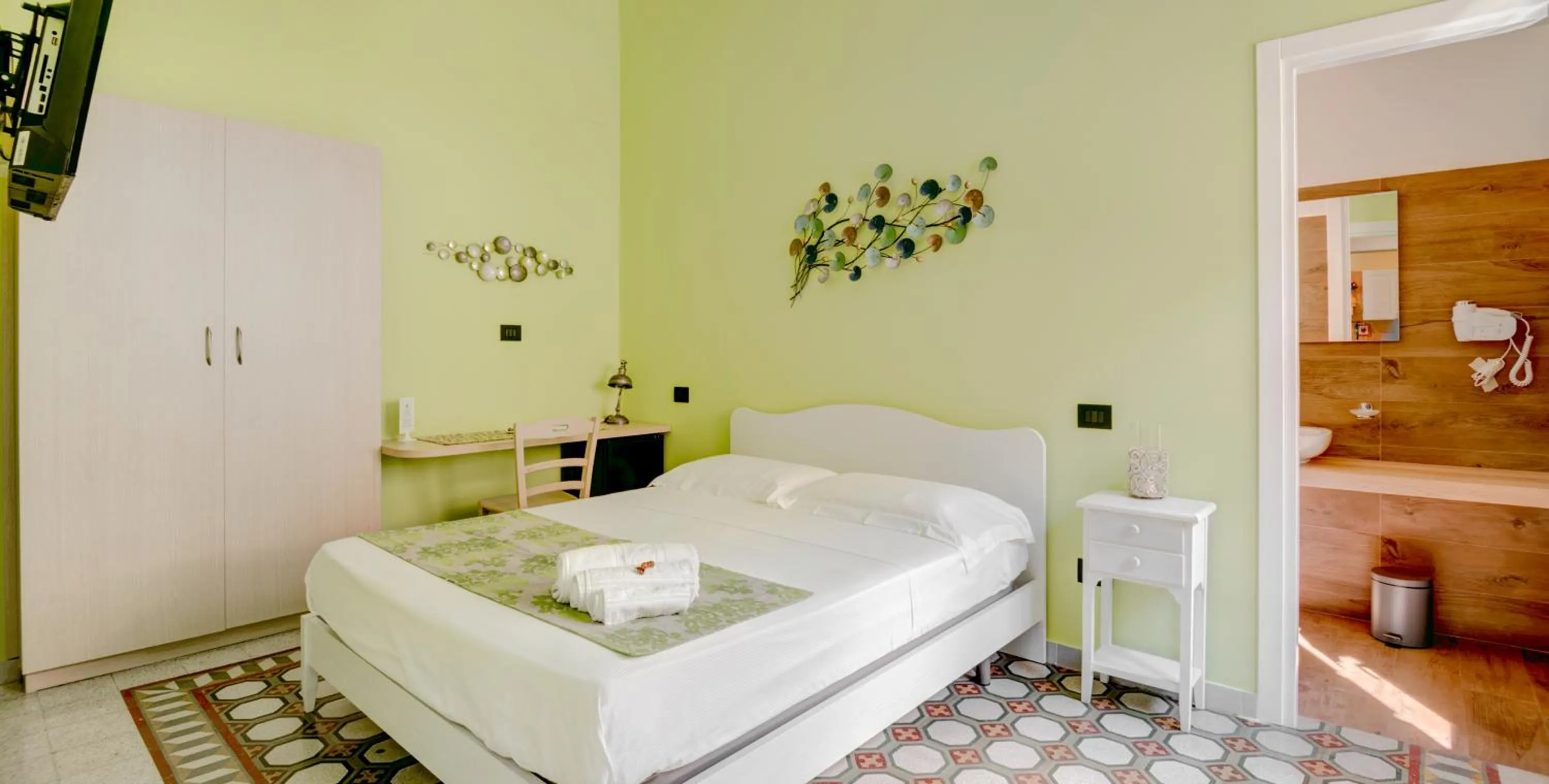 Bed in Villa Lavinia