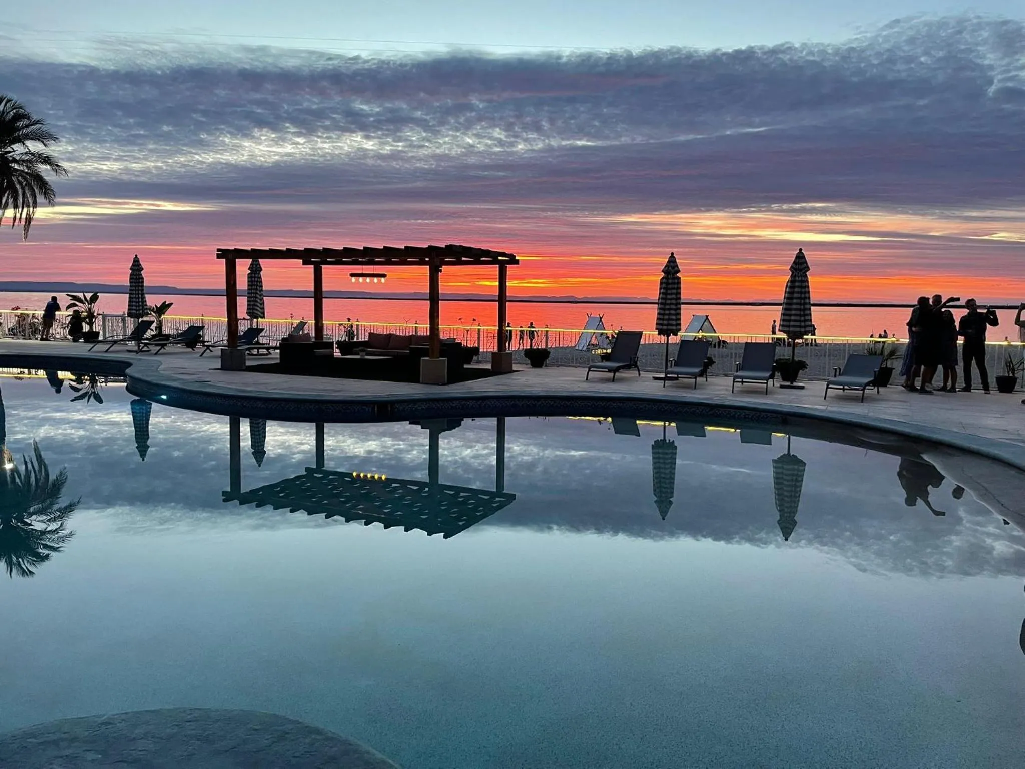 Swimming pool in La Posada Hotel Boutique
