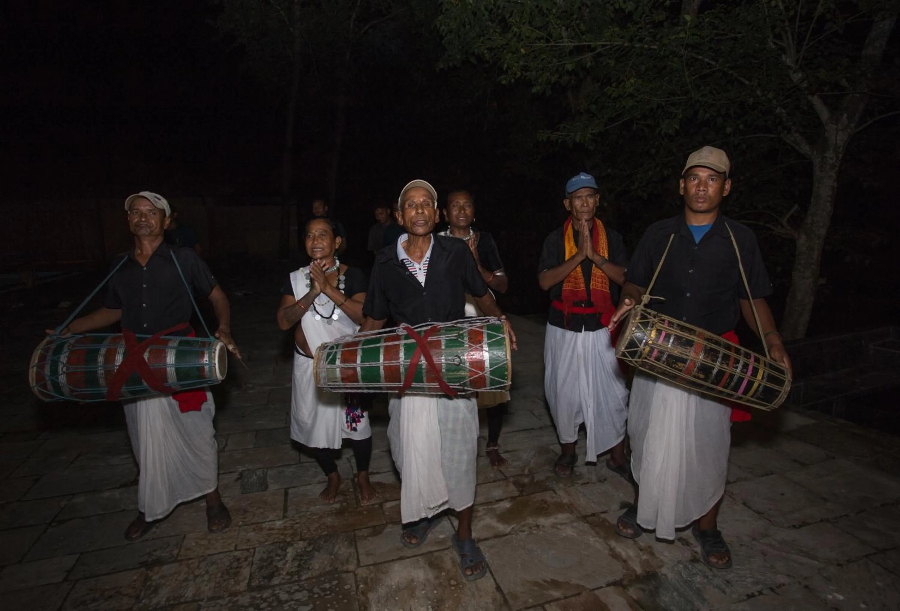 Night in Kasara Chitwan
