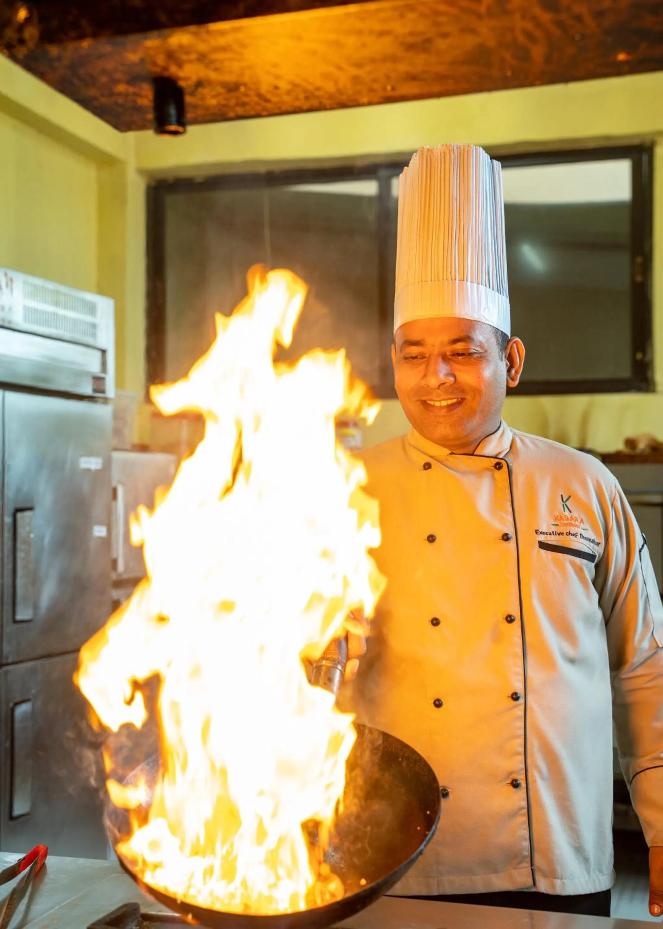 kitchen in Kasara Chitwan