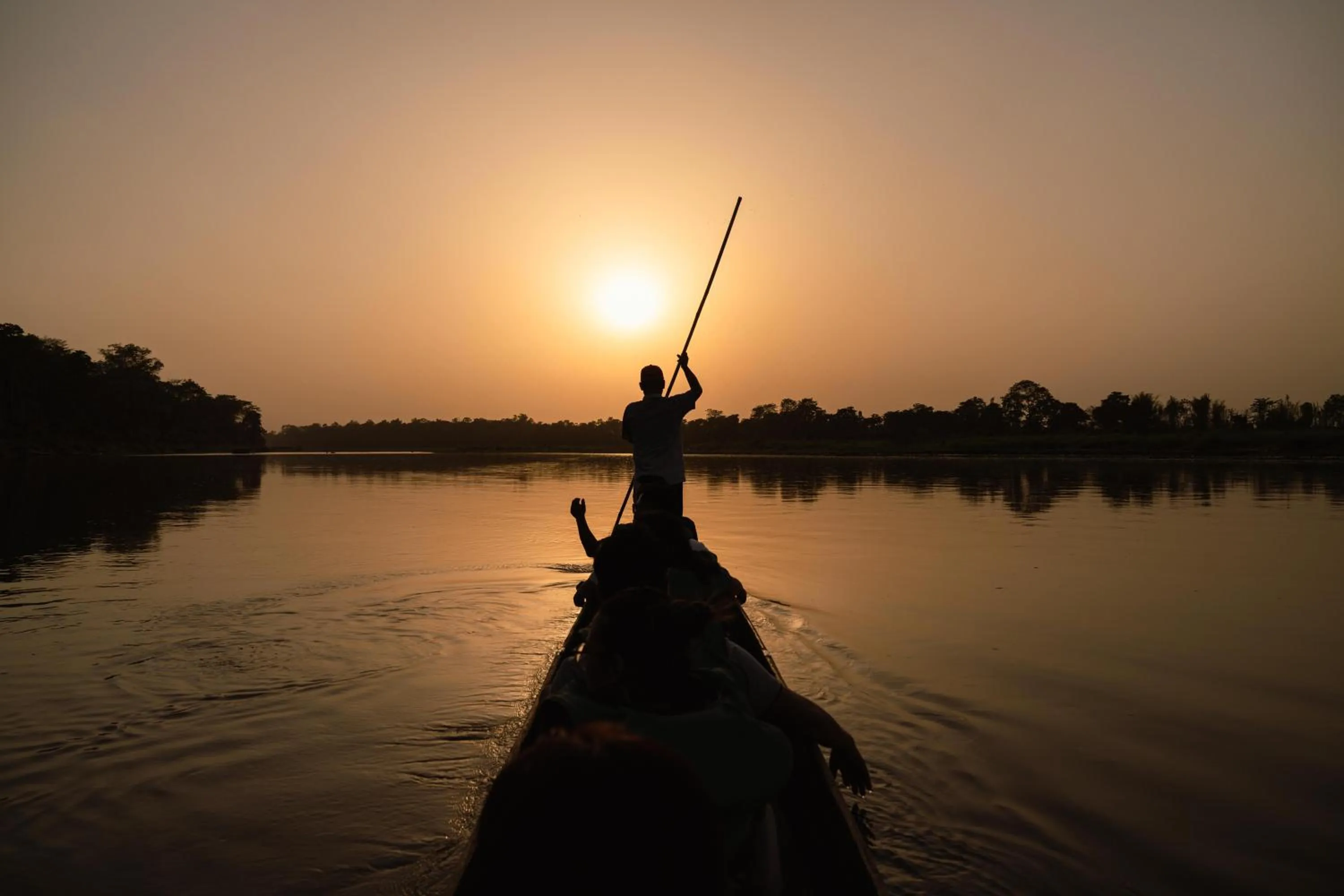 Natural landscape in Kasara Chitwan