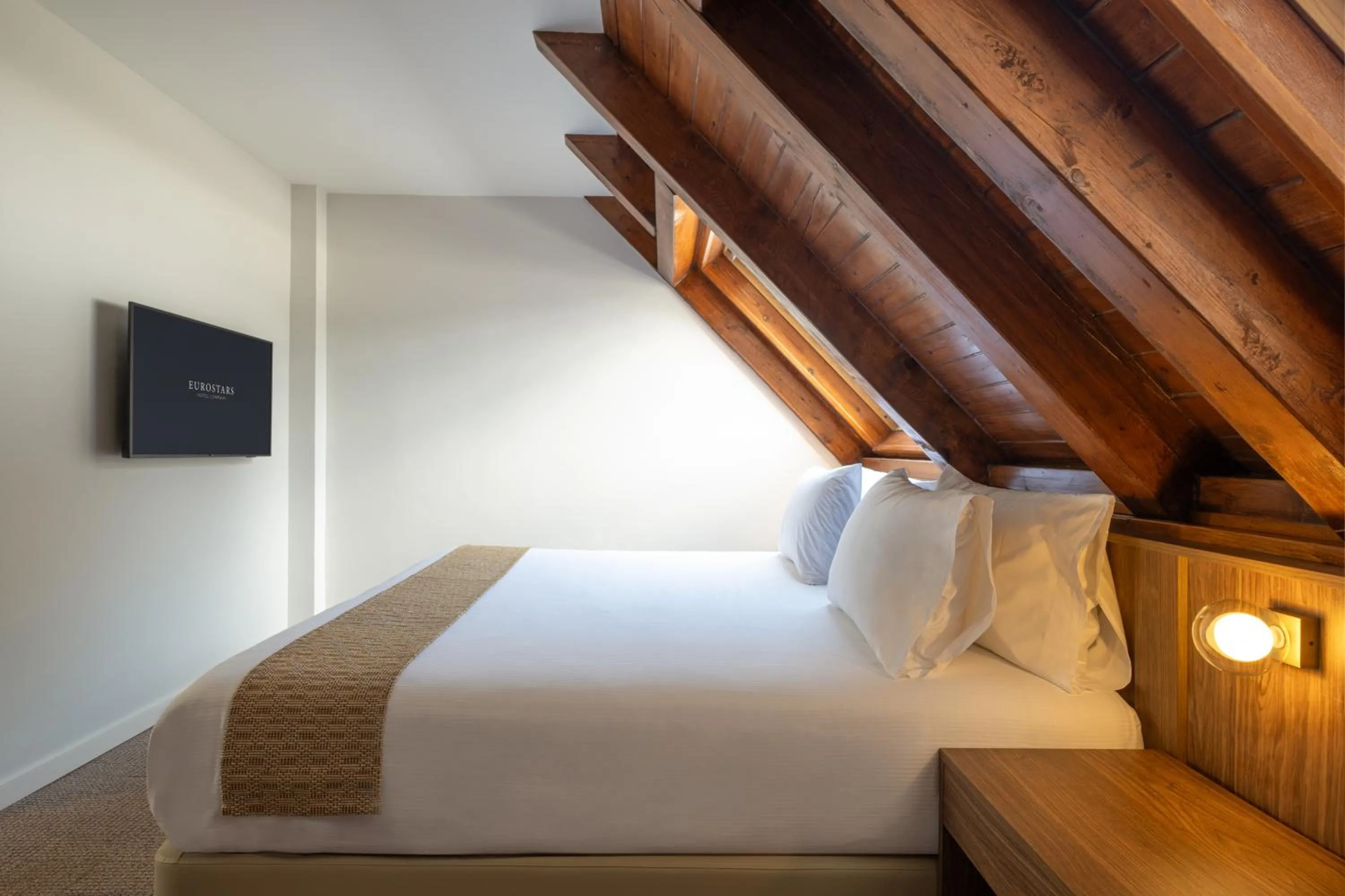 Bed in Eurostars La Pleta