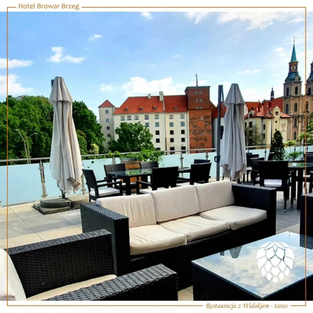 Balcony/Terrace in Park Hotel & Restauracja Browar Brzeg