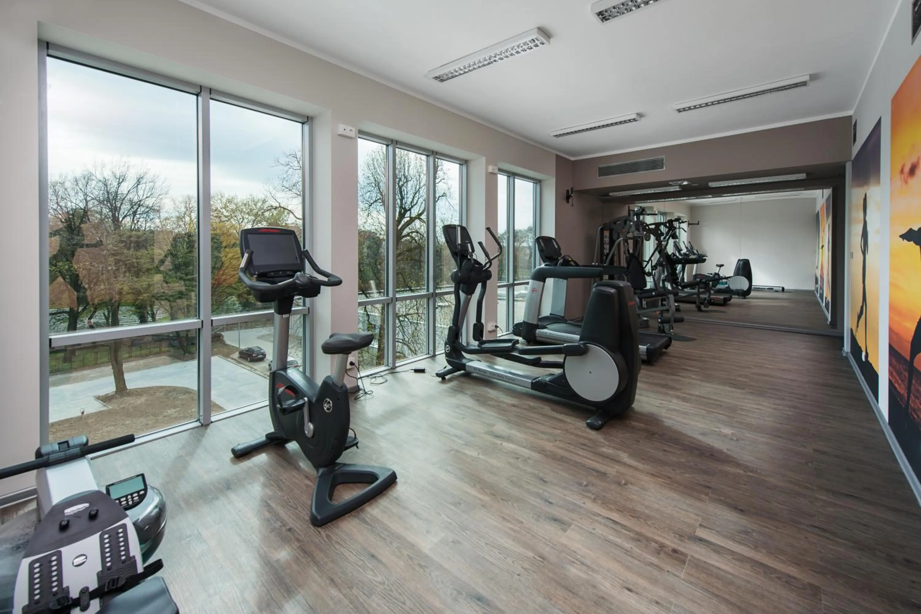 Fitness centre/facilities in Park Hotel & Restauracja Browar Brzeg