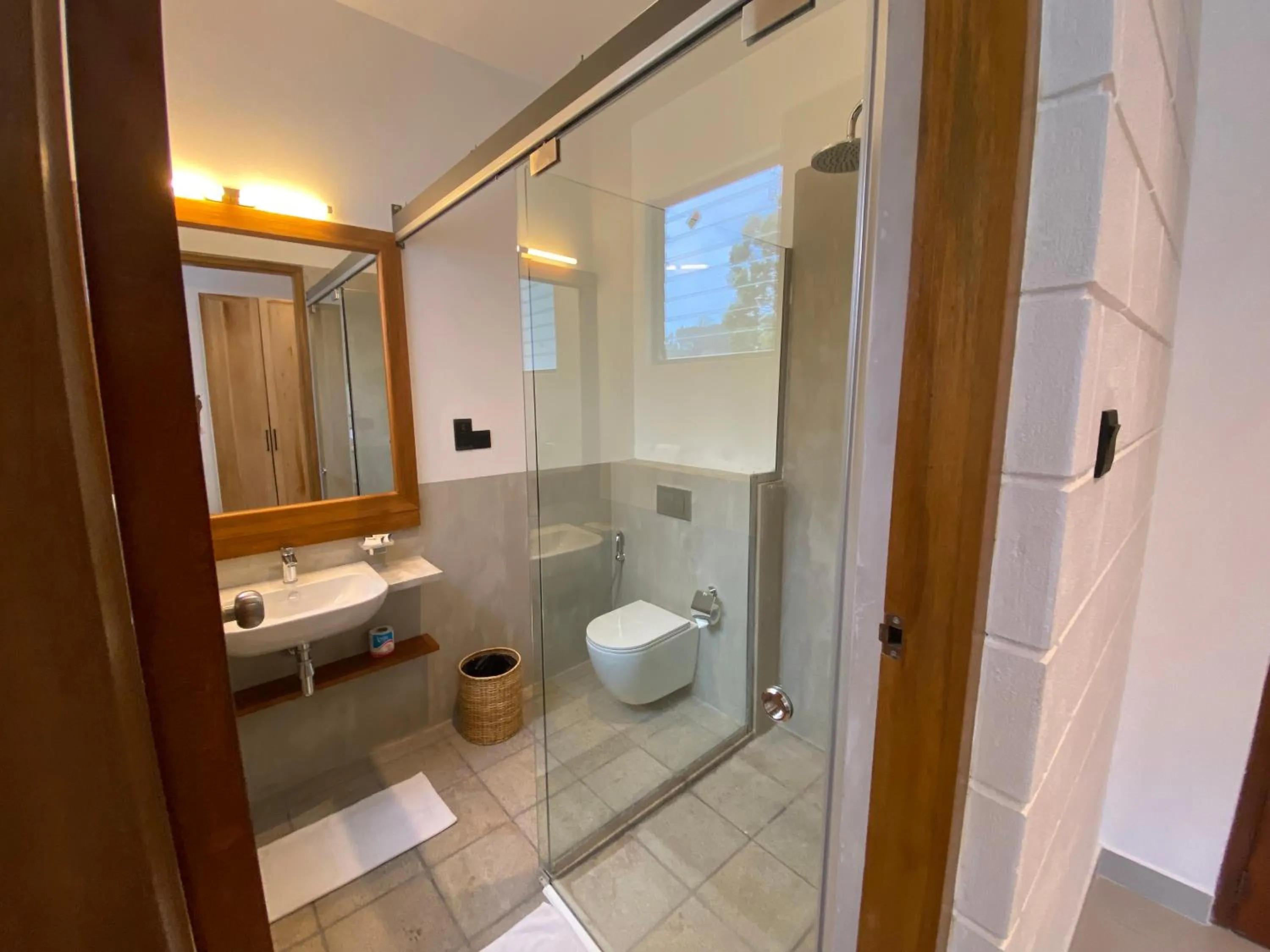 Bathroom in Hotel Onrock