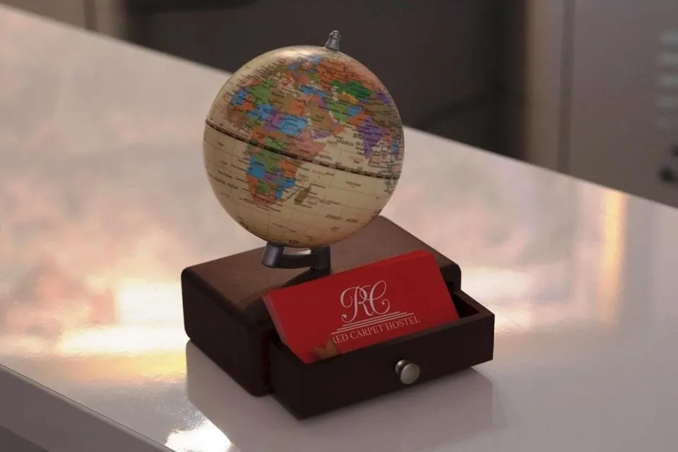 Decorative detail in Red Carpet Hostel