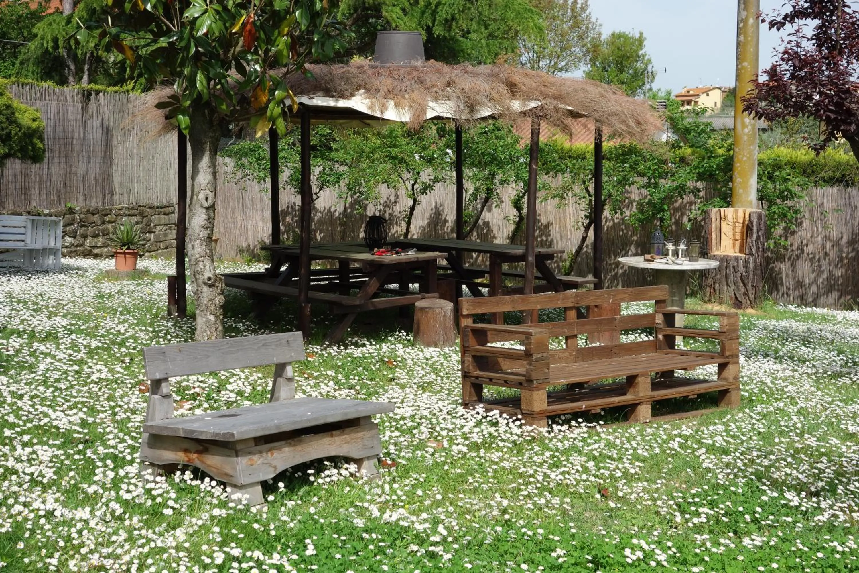 Garden in Casa Aloe B&B