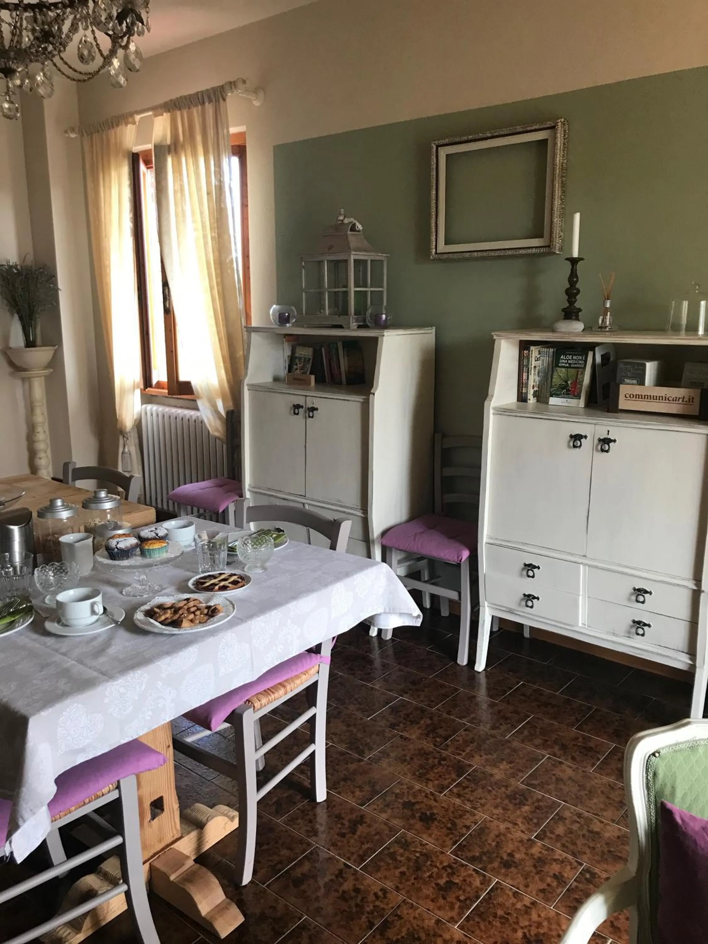 Decorative detail in Casa Aloe B&B