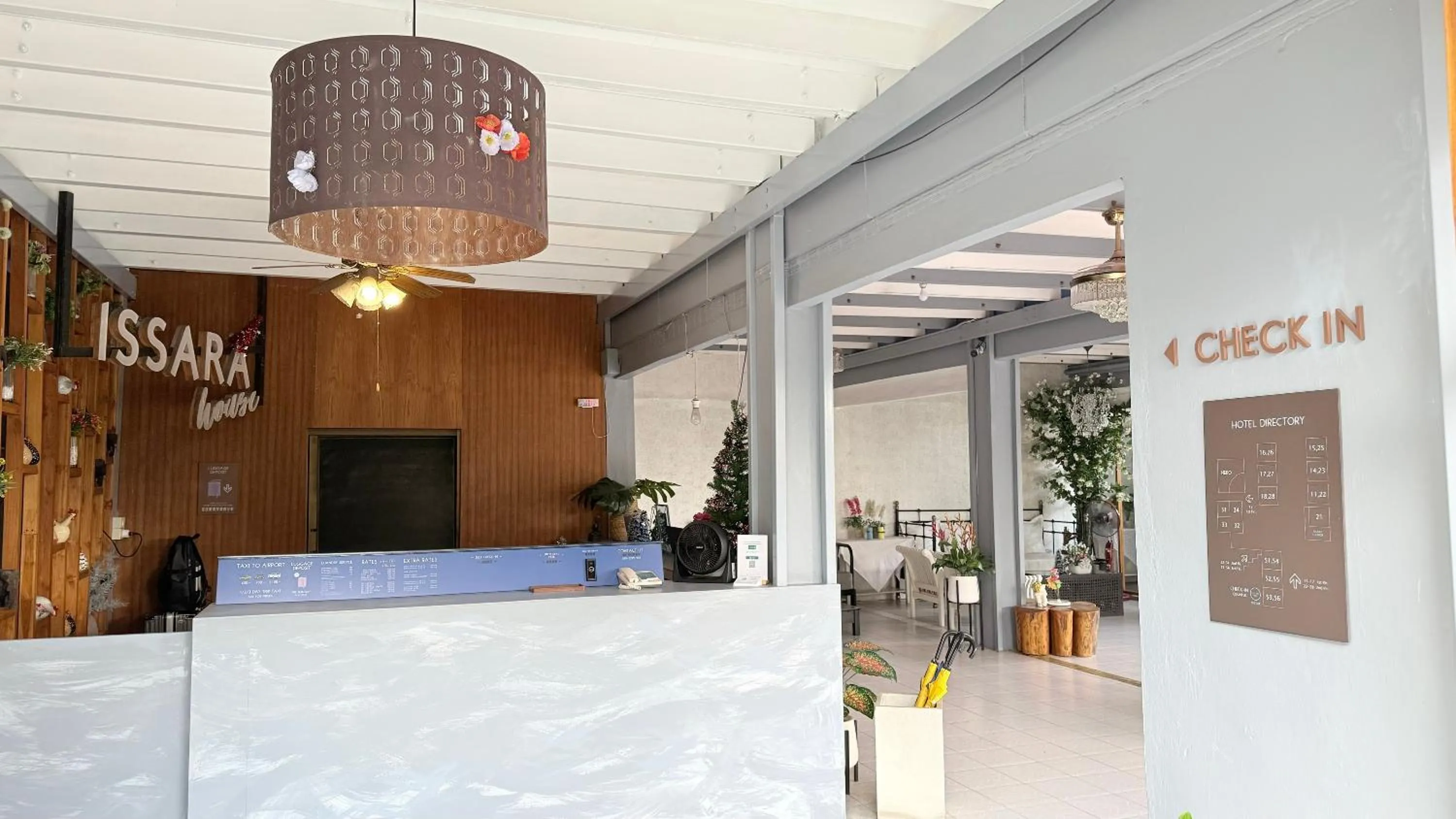 Lobby or reception in Issara House Bangkok