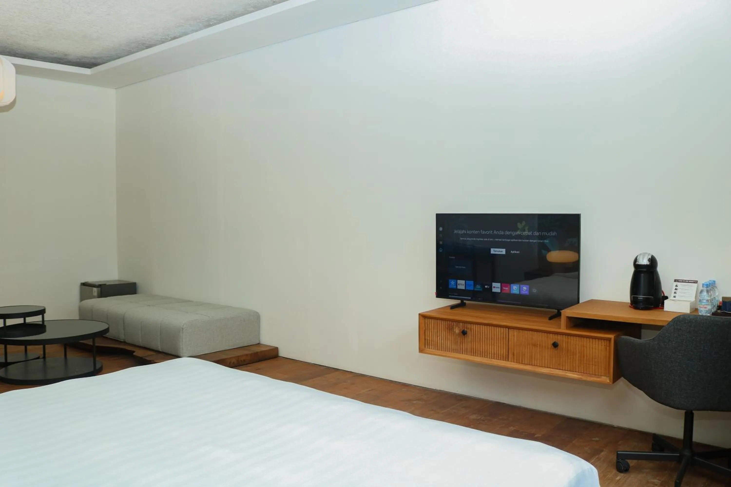 Bed in The Setumbu Experience, ARTOTEL Curated