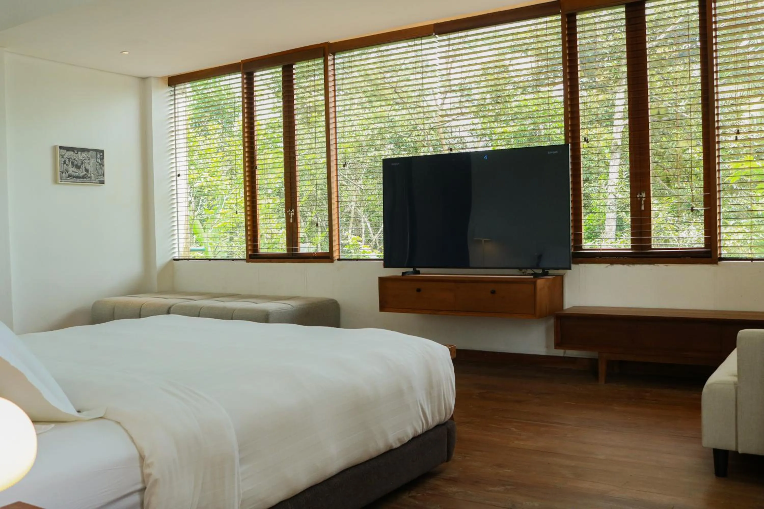 Bed in The Setumbu Experience, ARTOTEL Curated