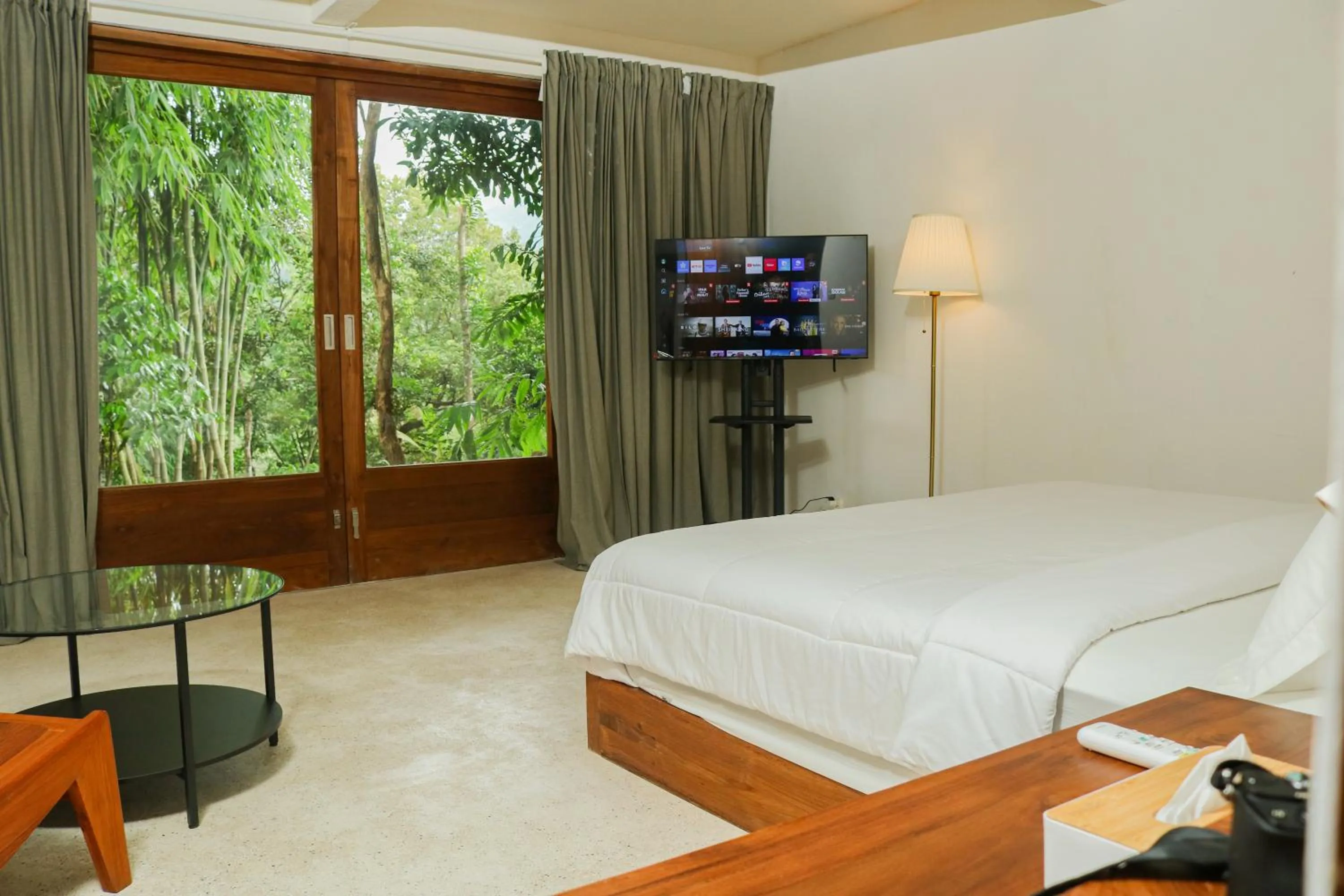 Bed in The Setumbu Experience, ARTOTEL Curated