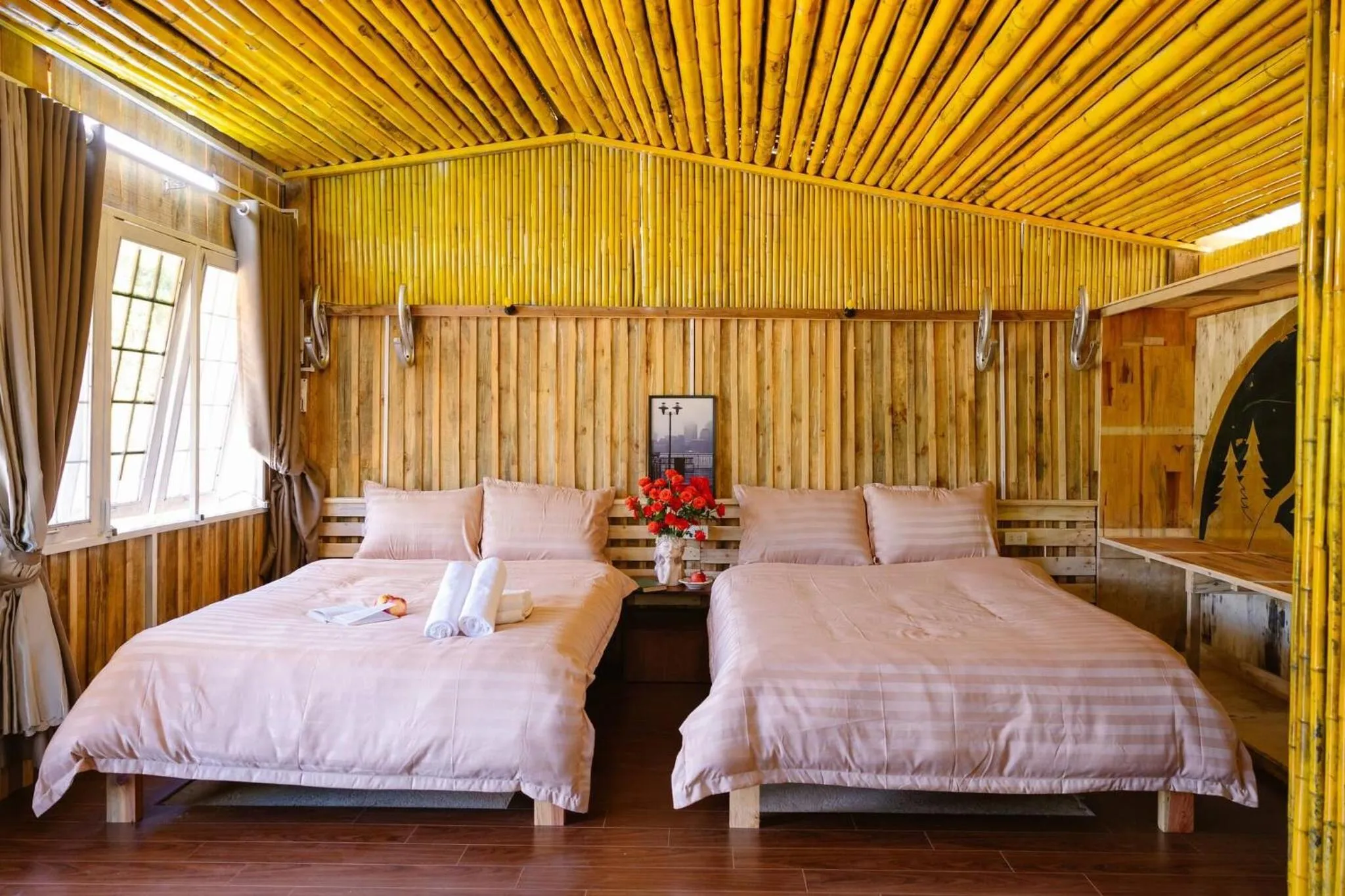 Bed in Scent Chalet D - Village