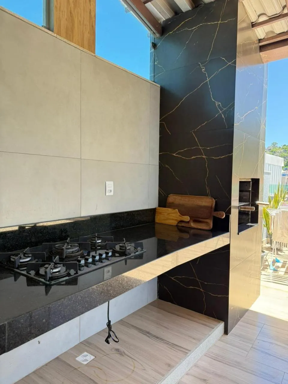 BBQ facilities in Hotel Grutta