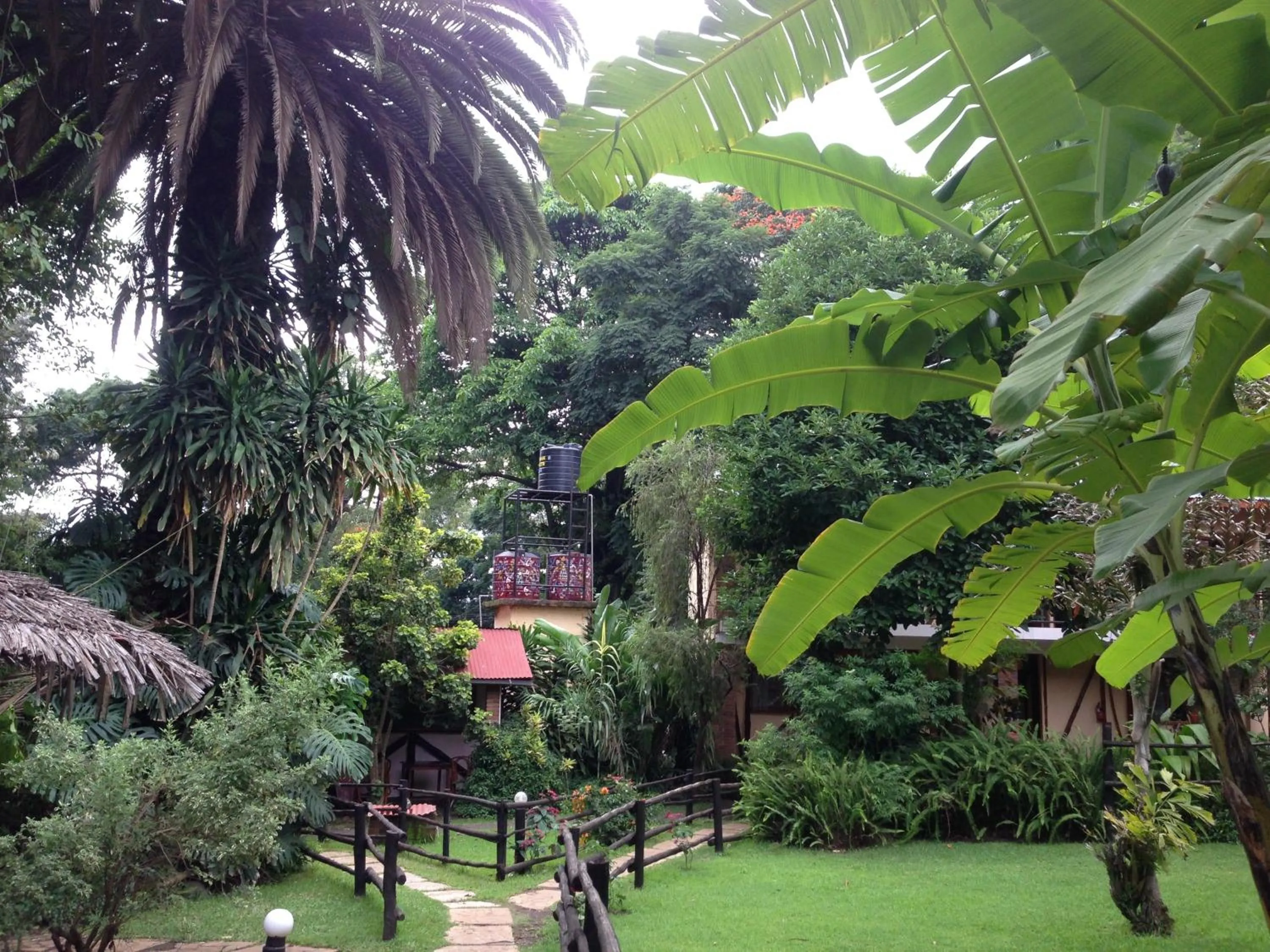 Garden in Outpost Lodge