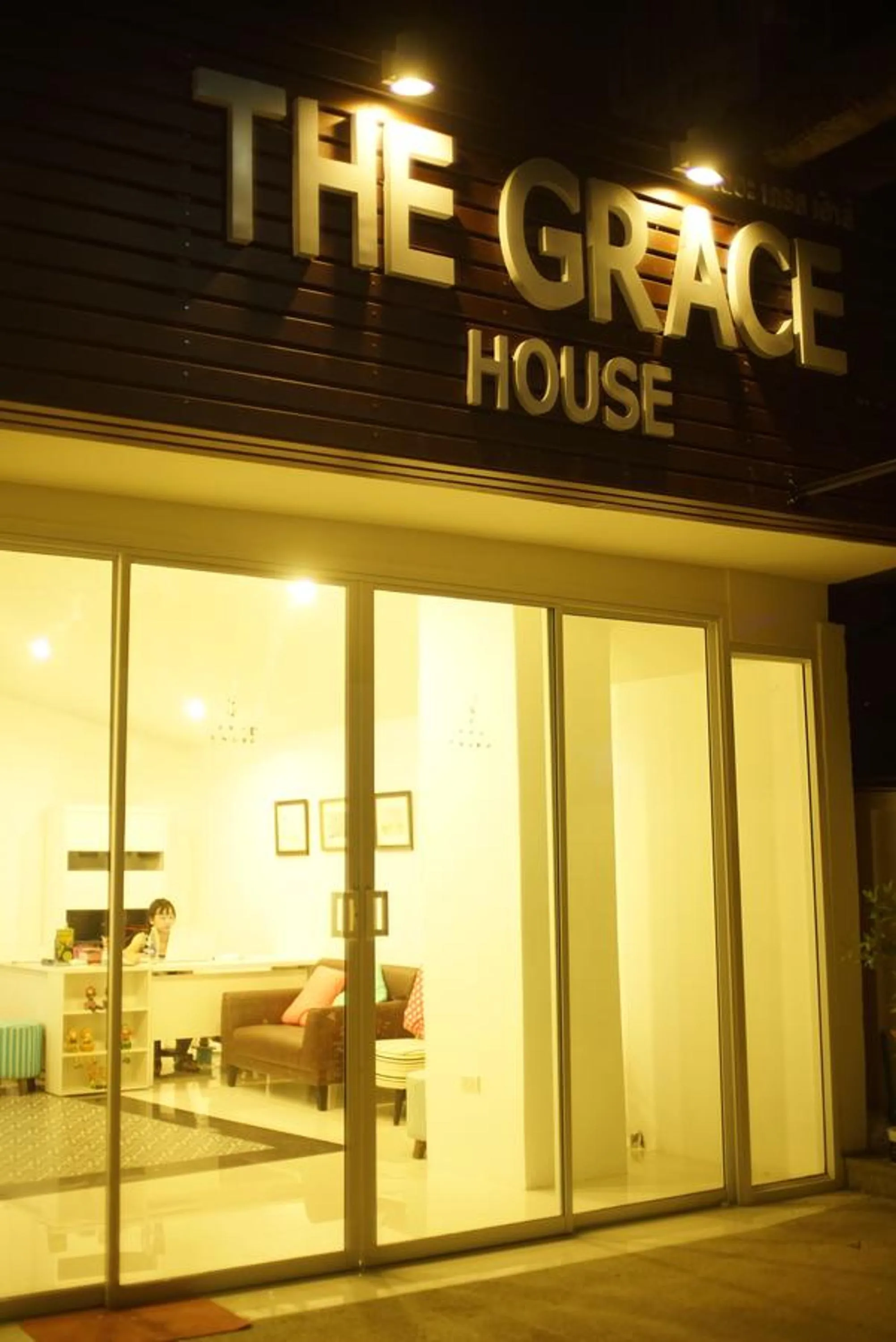 Facade/entrance in The Grace House Chiangmai