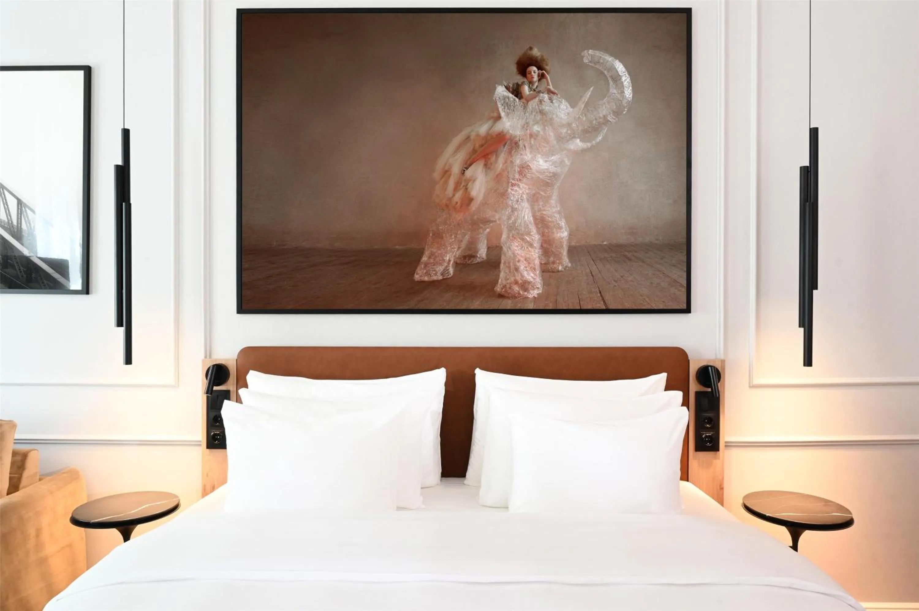 Bed in Radisson Collection Hotel, Basilica Budapest