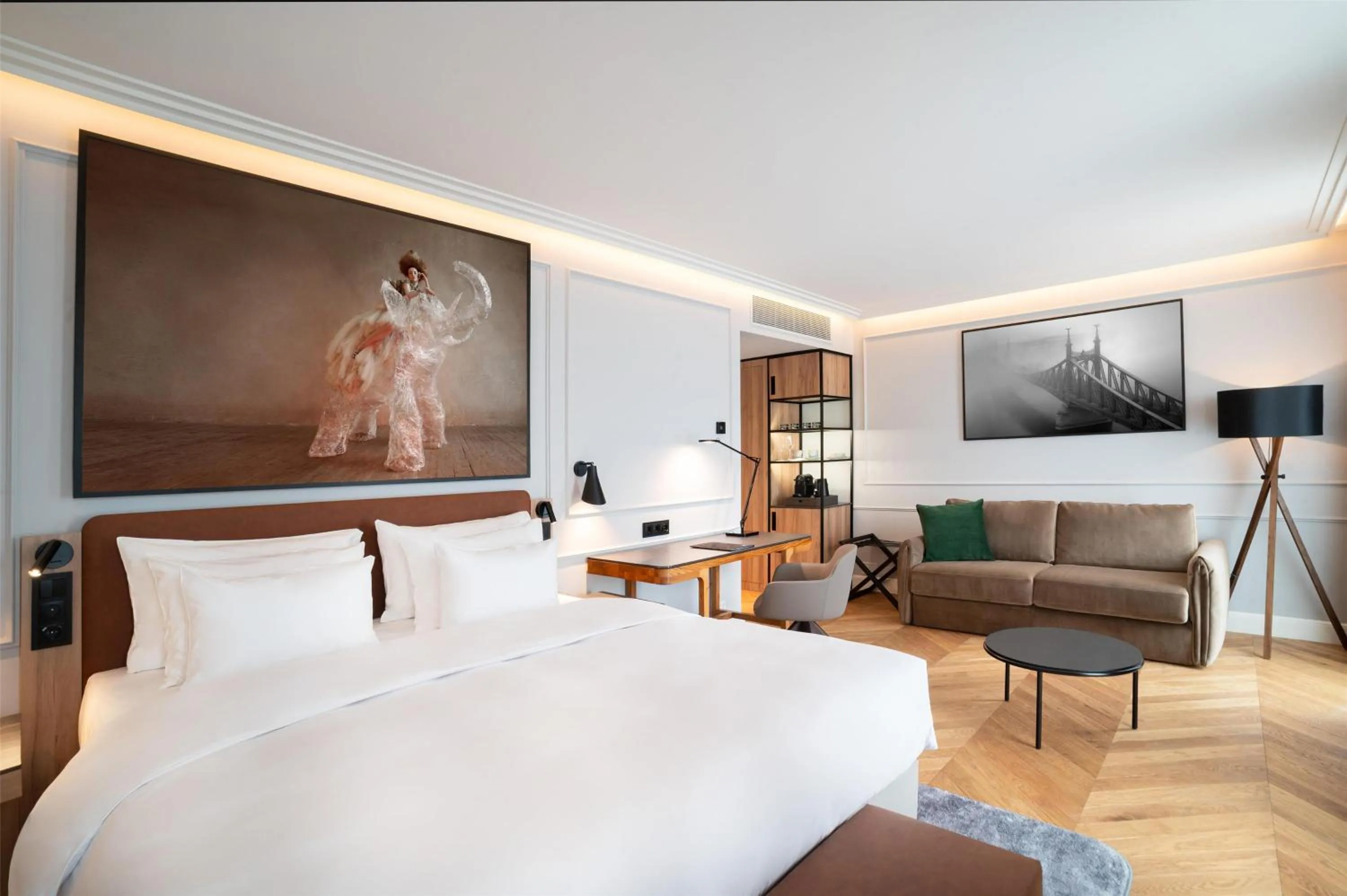 Photo of the whole room, Bed in Radisson Collection Hotel, Basilica Budapest