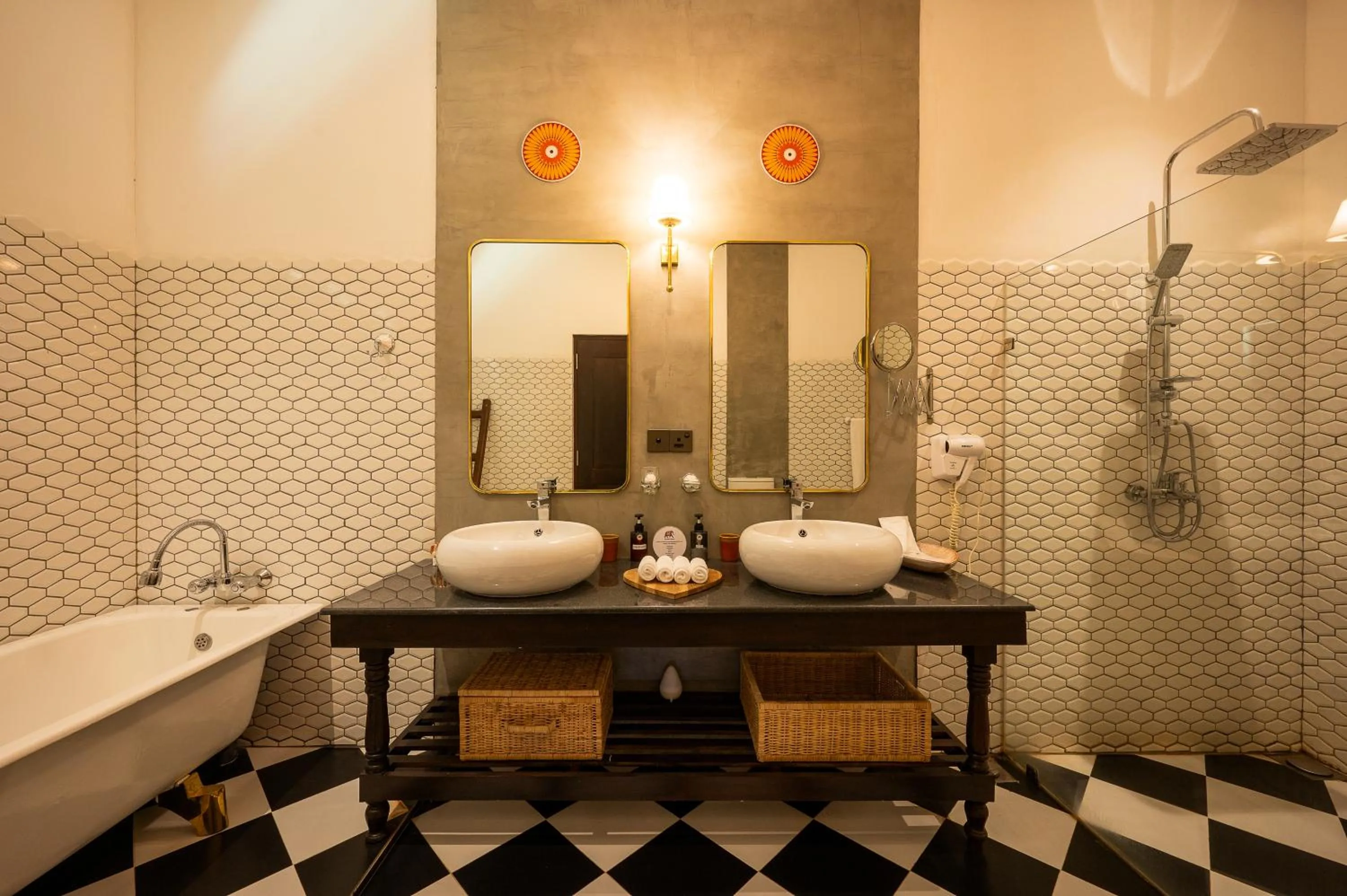 Shower in Riverdale Bungalow - Film Location For 'Bridge On The River Kwai'