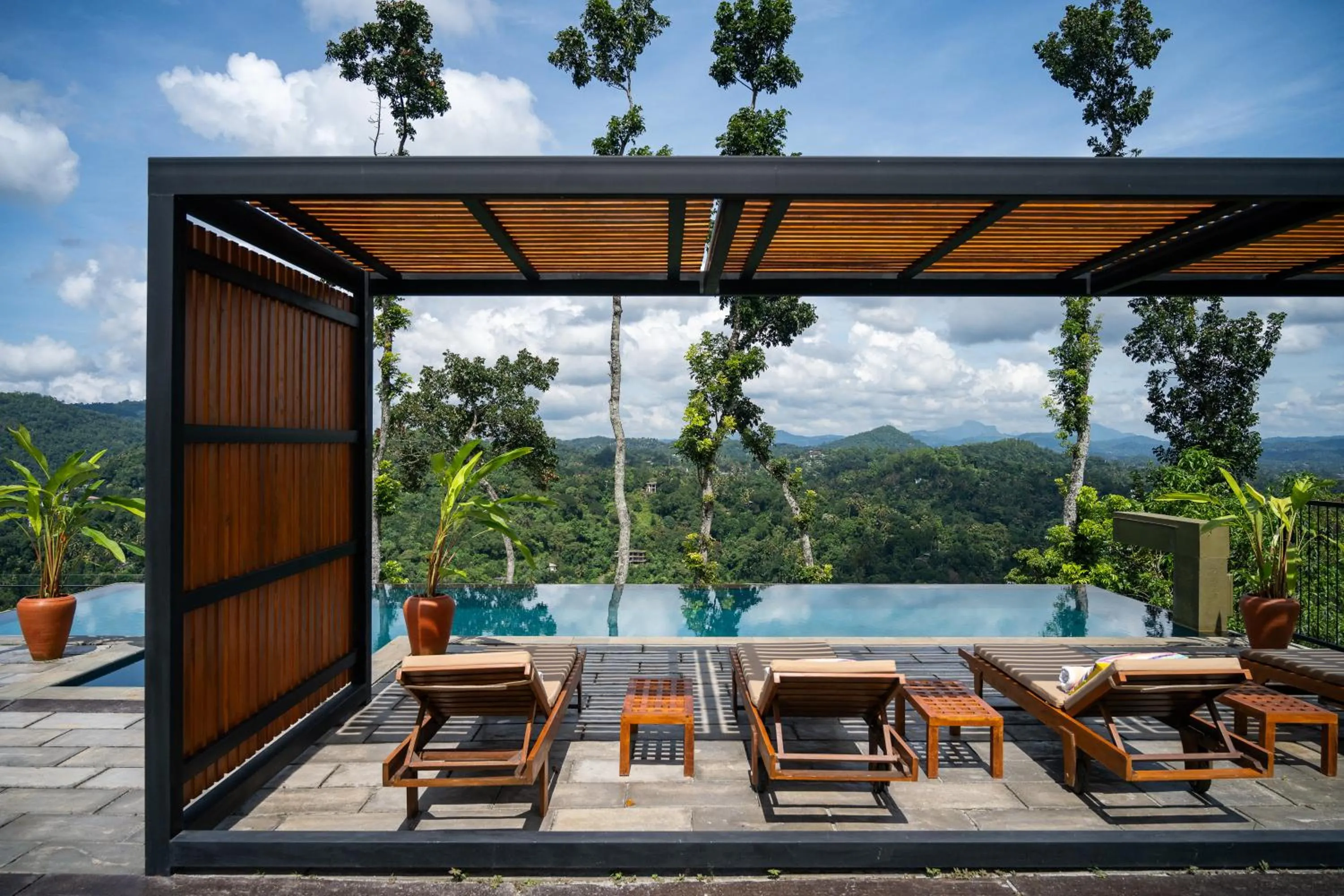 Patio in Riverdale Bungalow - Film Location For 'Bridge On The River Kwai'
