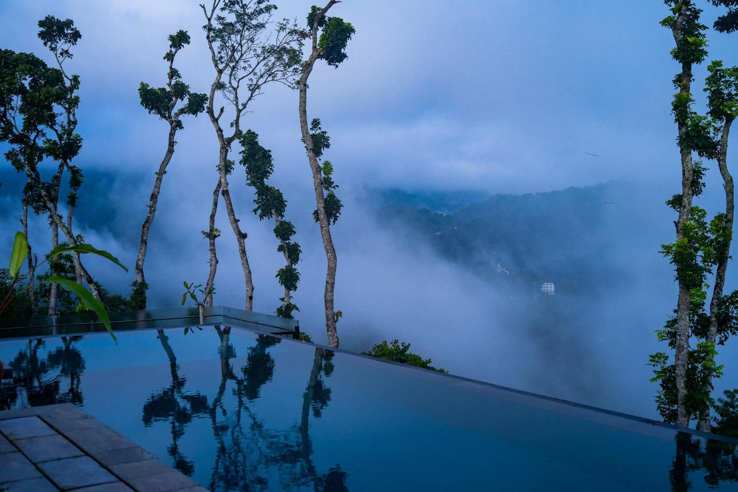 Swimming pool in Riverdale Bungalow - Film Location For 'Bridge On The River Kwai'