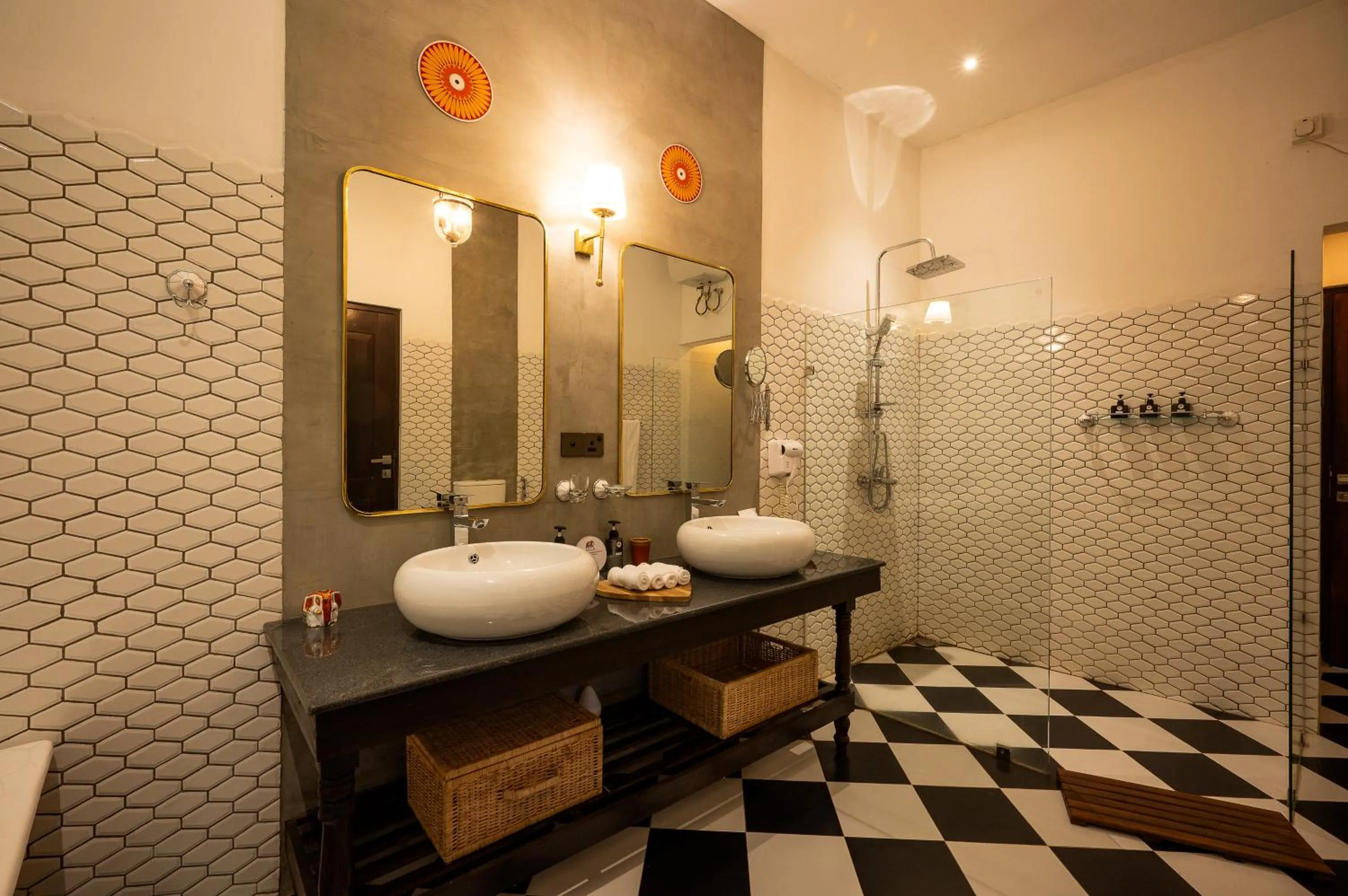 Shower in Riverdale Bungalow - Film Location For 'Bridge On The River Kwai'