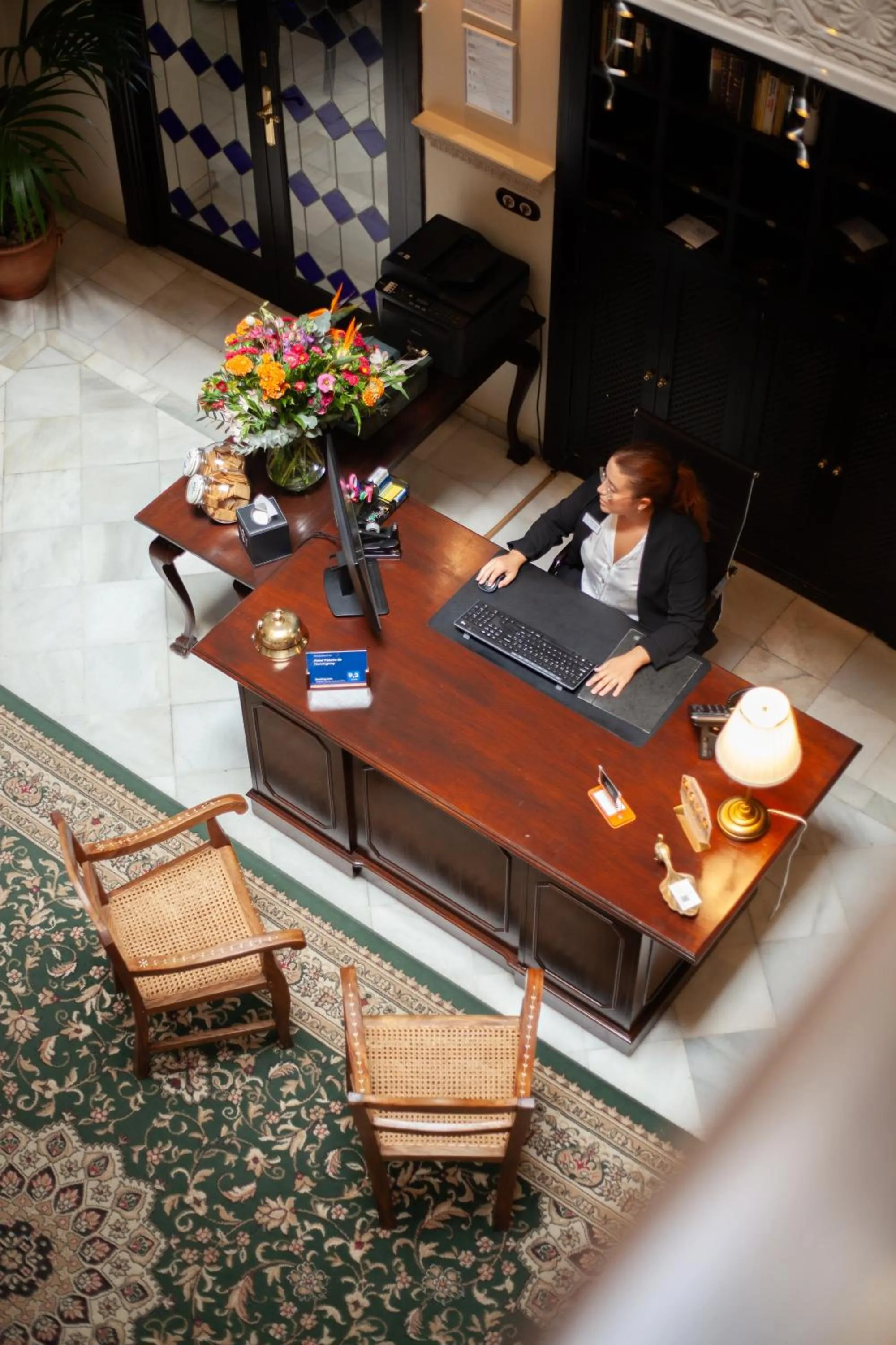 Lobby or reception in Hotel Palacio de Hemingway