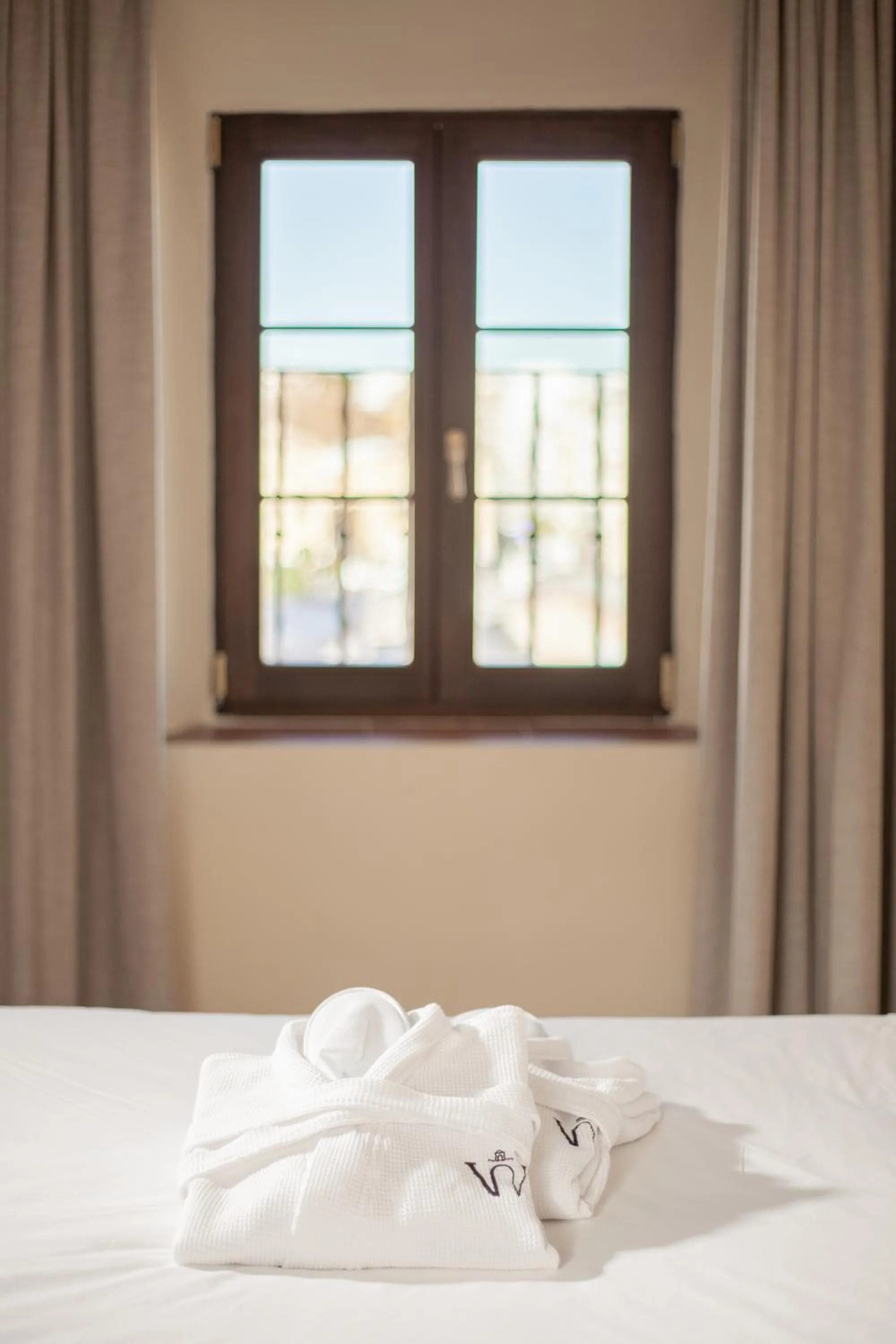 Bed in Hotel Palacio de Hemingway