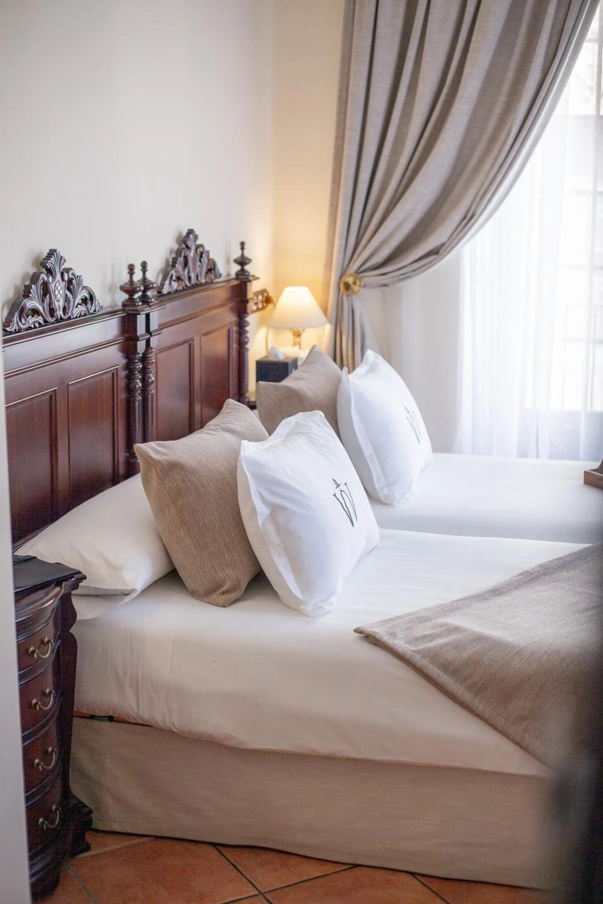 Bed in Hotel Palacio de Hemingway