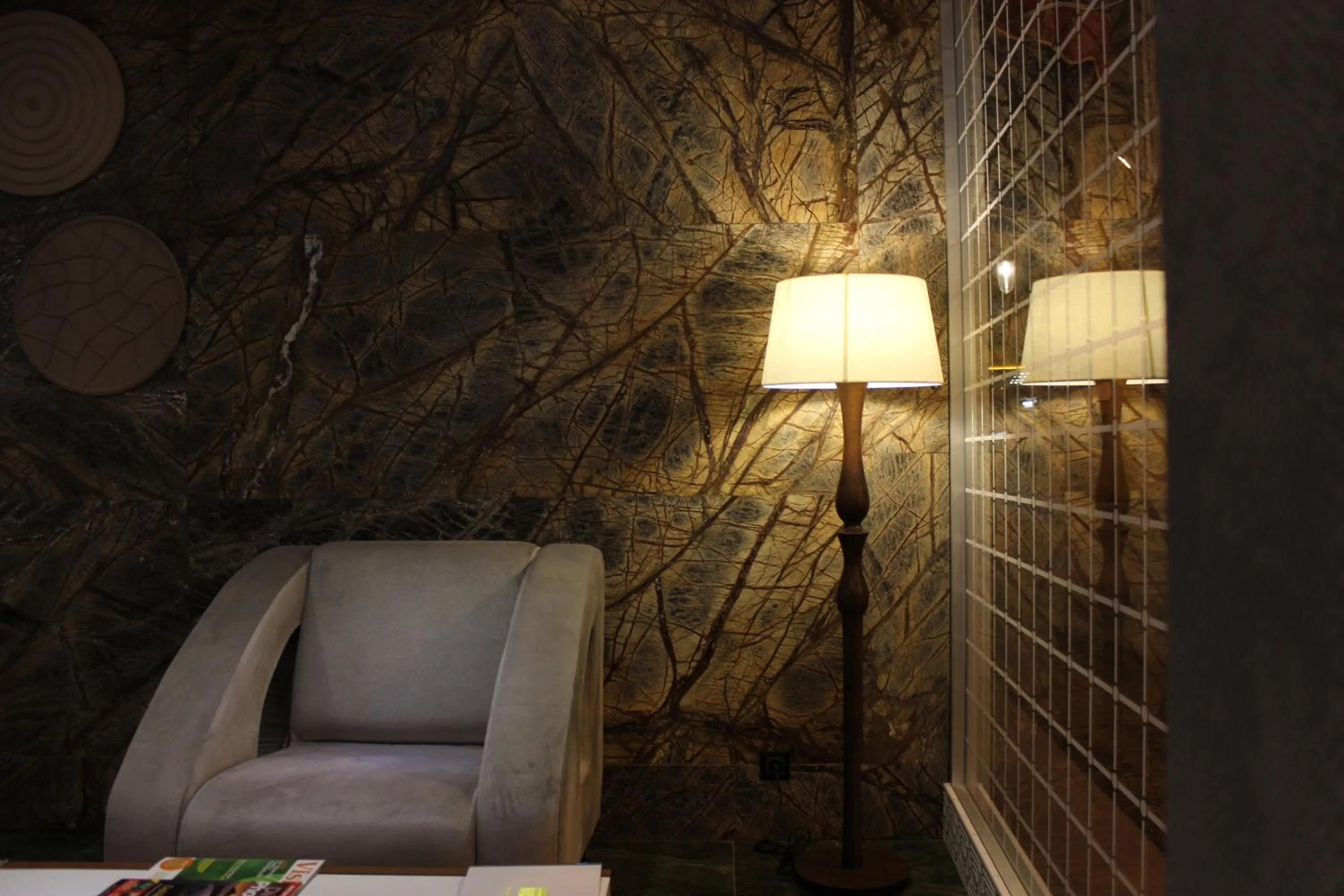 Decorative detail in Neba Royal Hotel