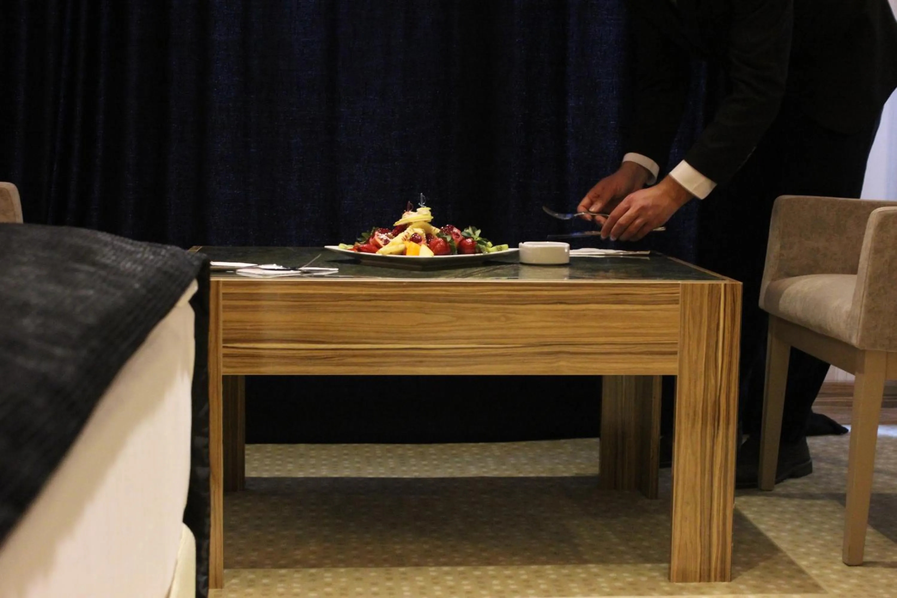 Food close-up in Neba Royal Hotel