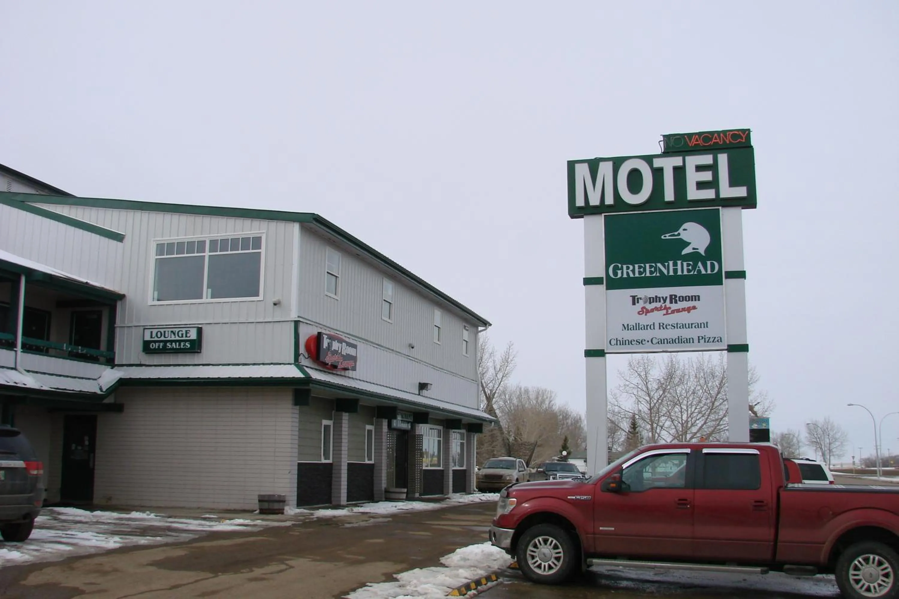 Facade/entrance in Greenhead Motel & Restaurant