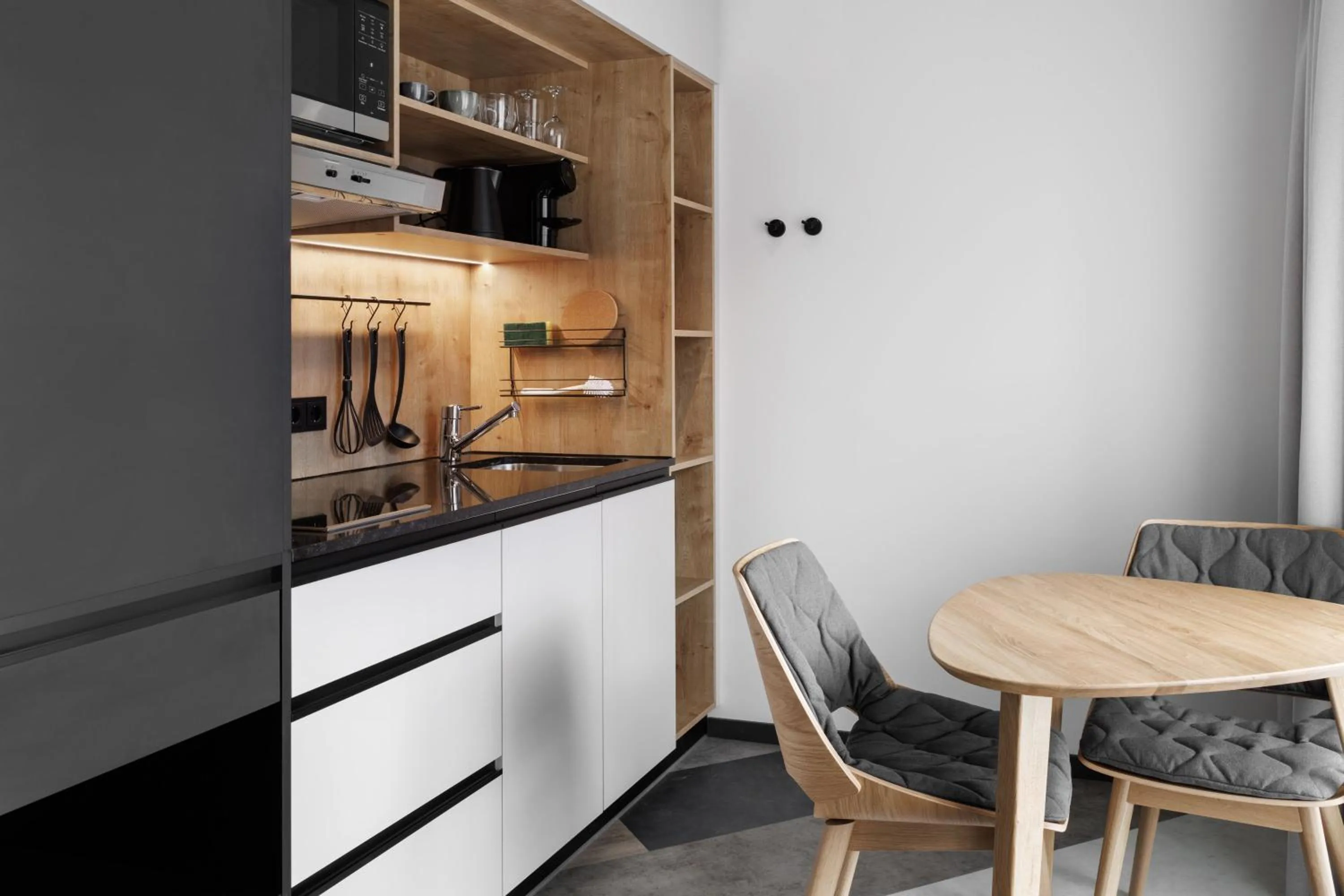 Kitchen or kitchenette in Stay KooooK Munich City - NEW OPENING