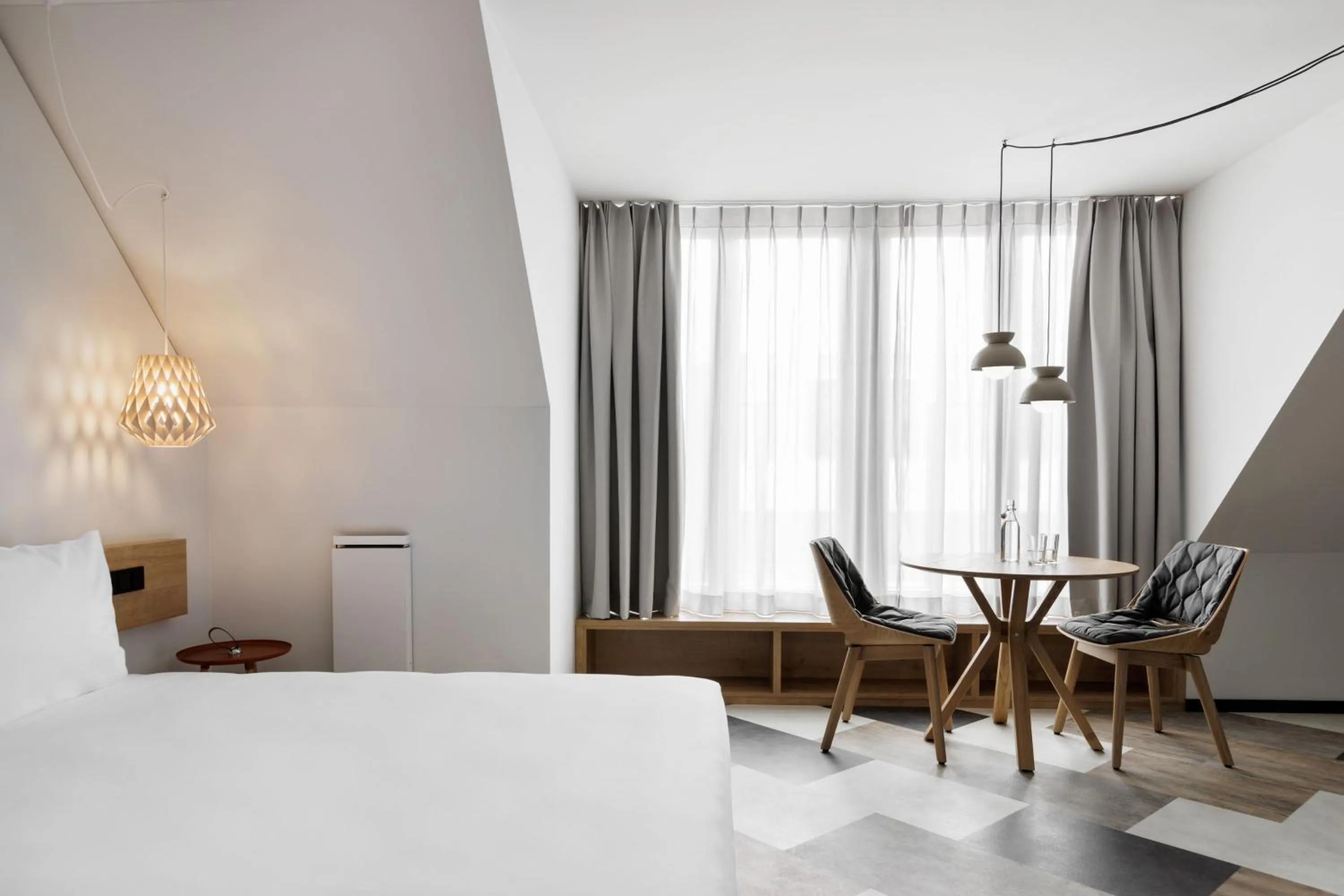 Living room, Bed in Stay KooooK Munich City - NEW OPENING