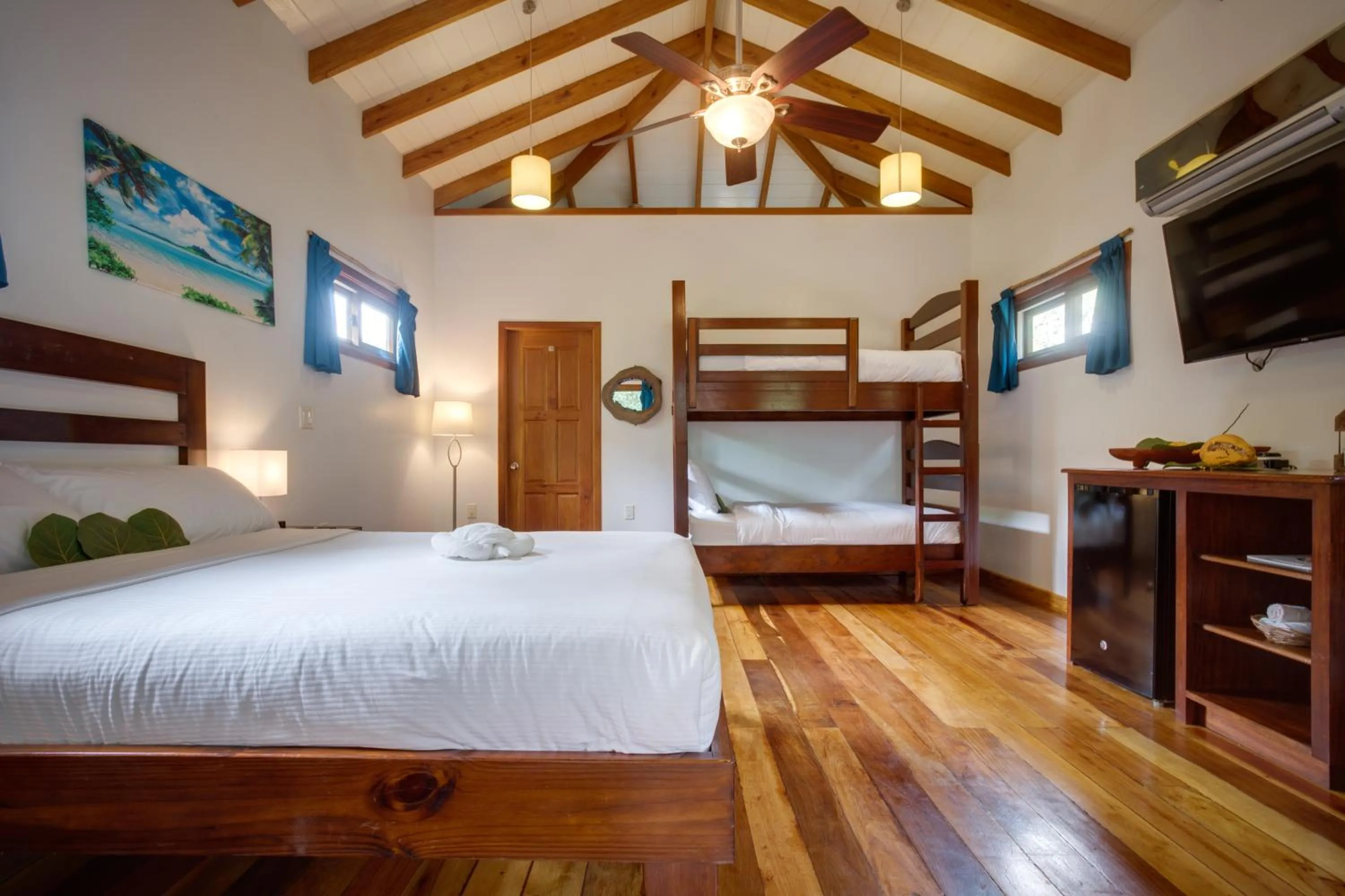 Photo of the whole room, Bed in Mariposa Belize Beach Resort
