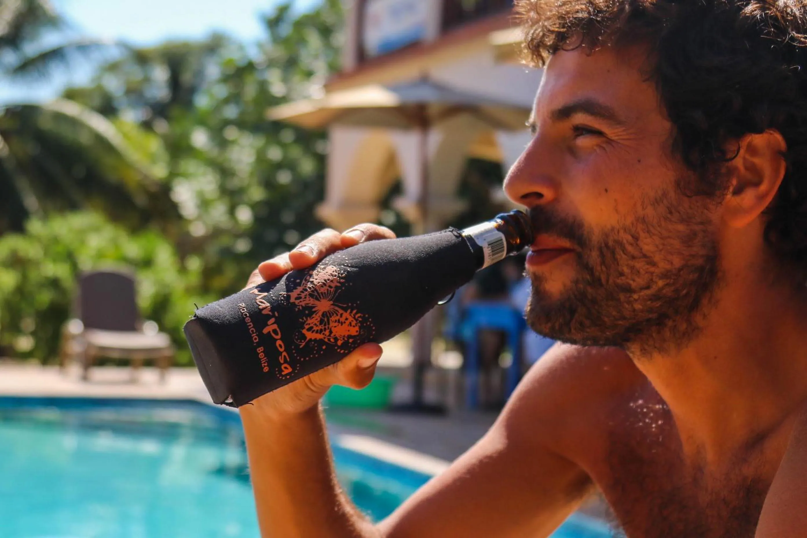 Alcoholic drinks in Mariposa Belize Beach Resort