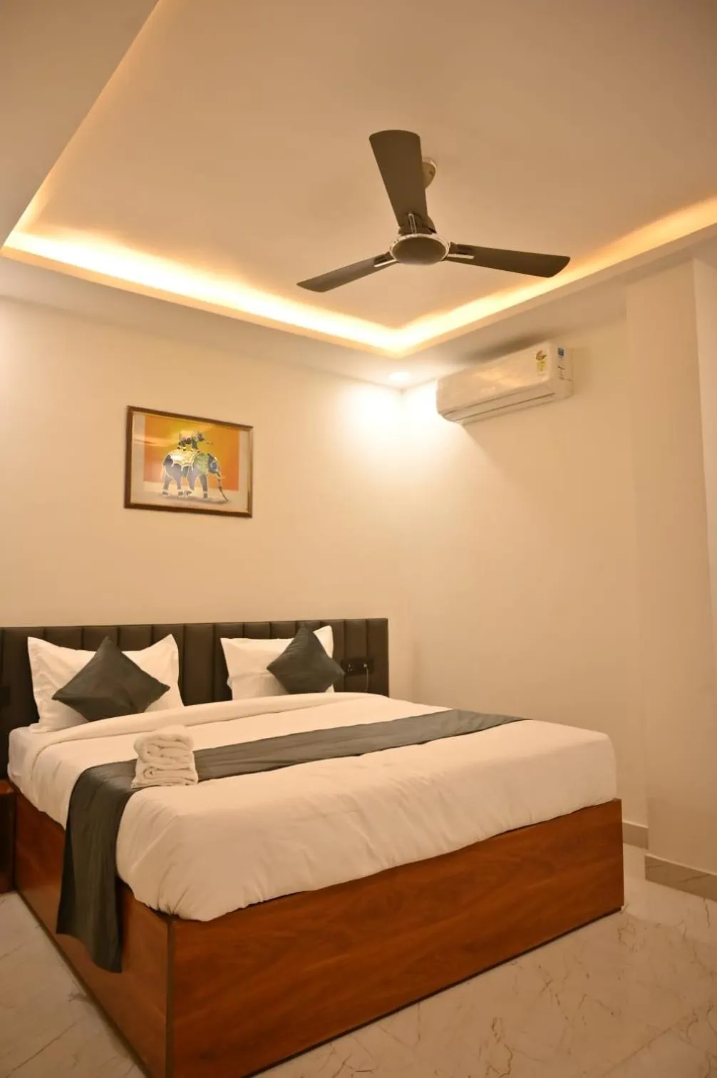 Bed in THE GOVIND PALACE