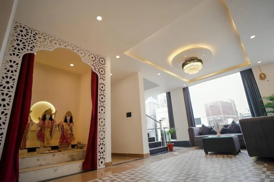 Lobby or reception in THE GOVIND PALACE