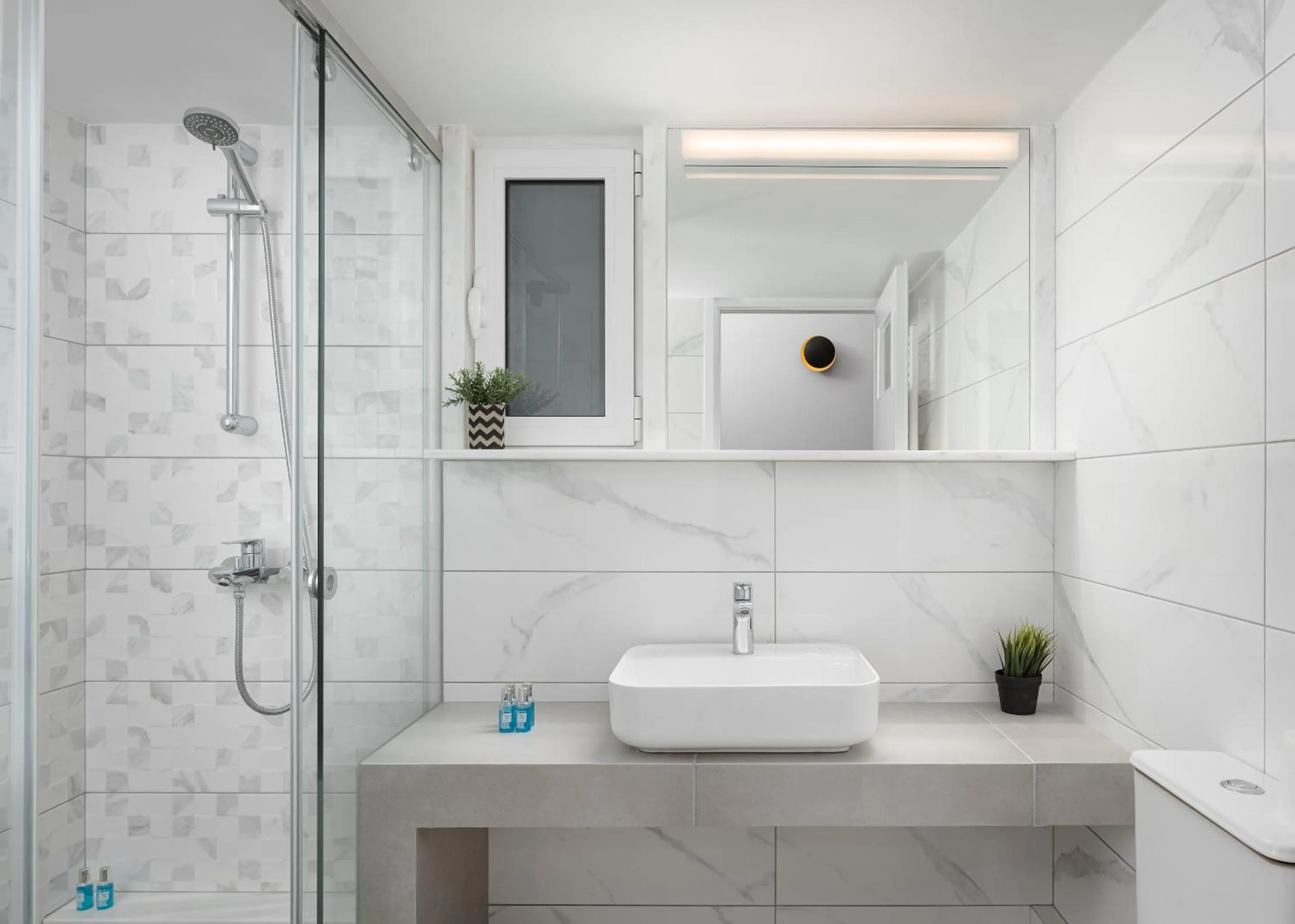 Shower in Acropolis Classy Apartments