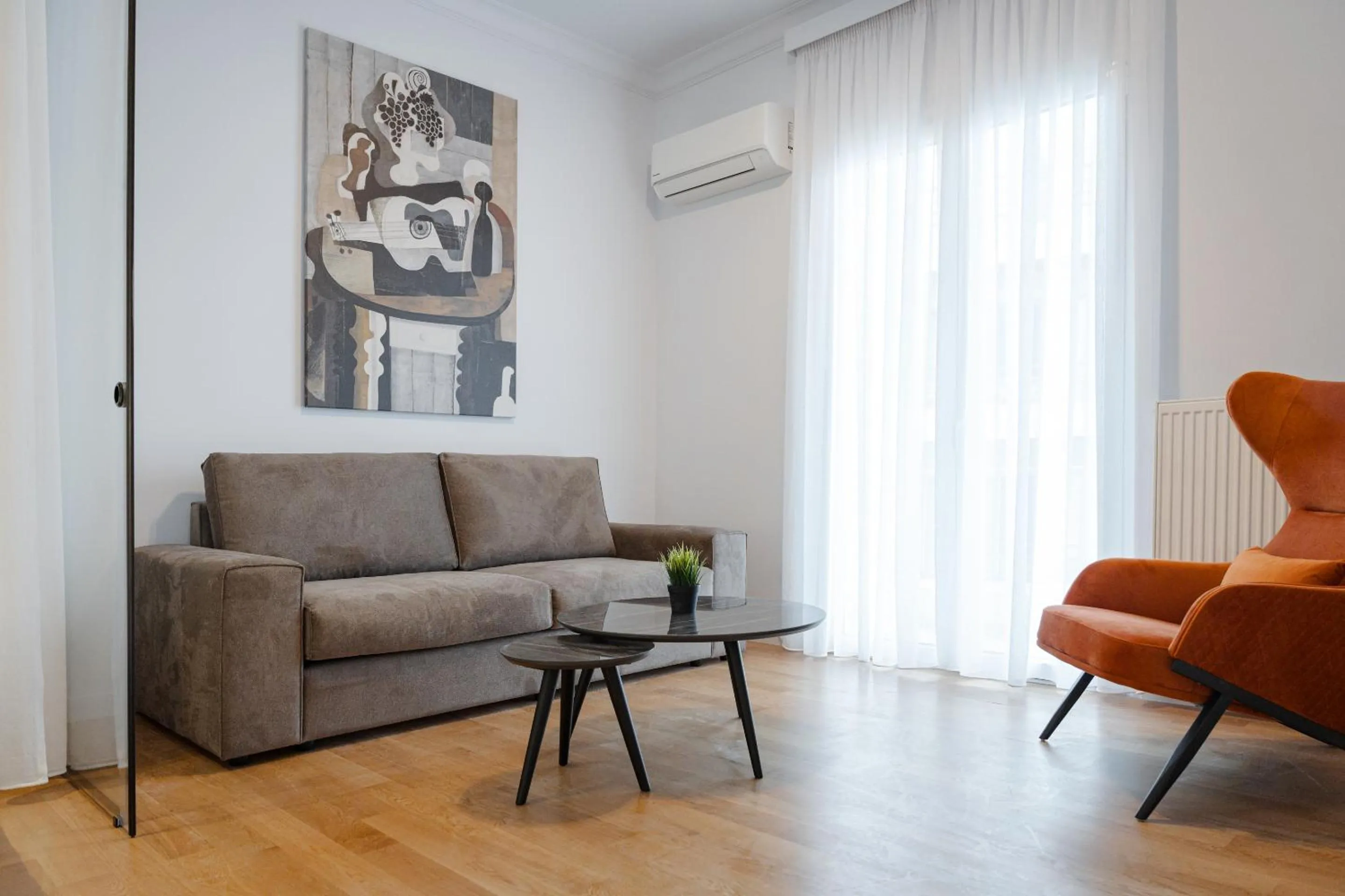 Living room in Acropolis Classy Apartments