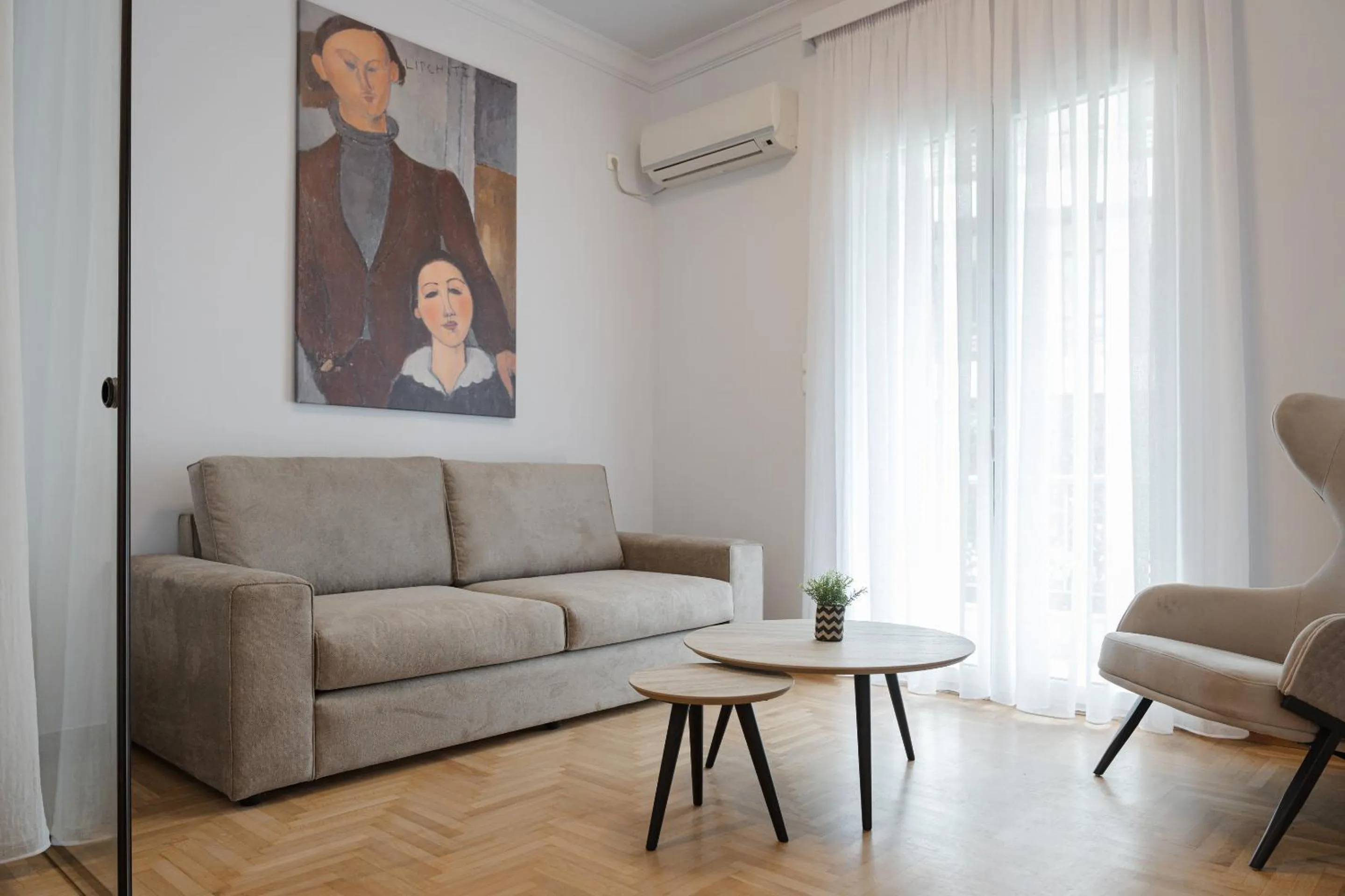 Living room in Acropolis Classy Apartments