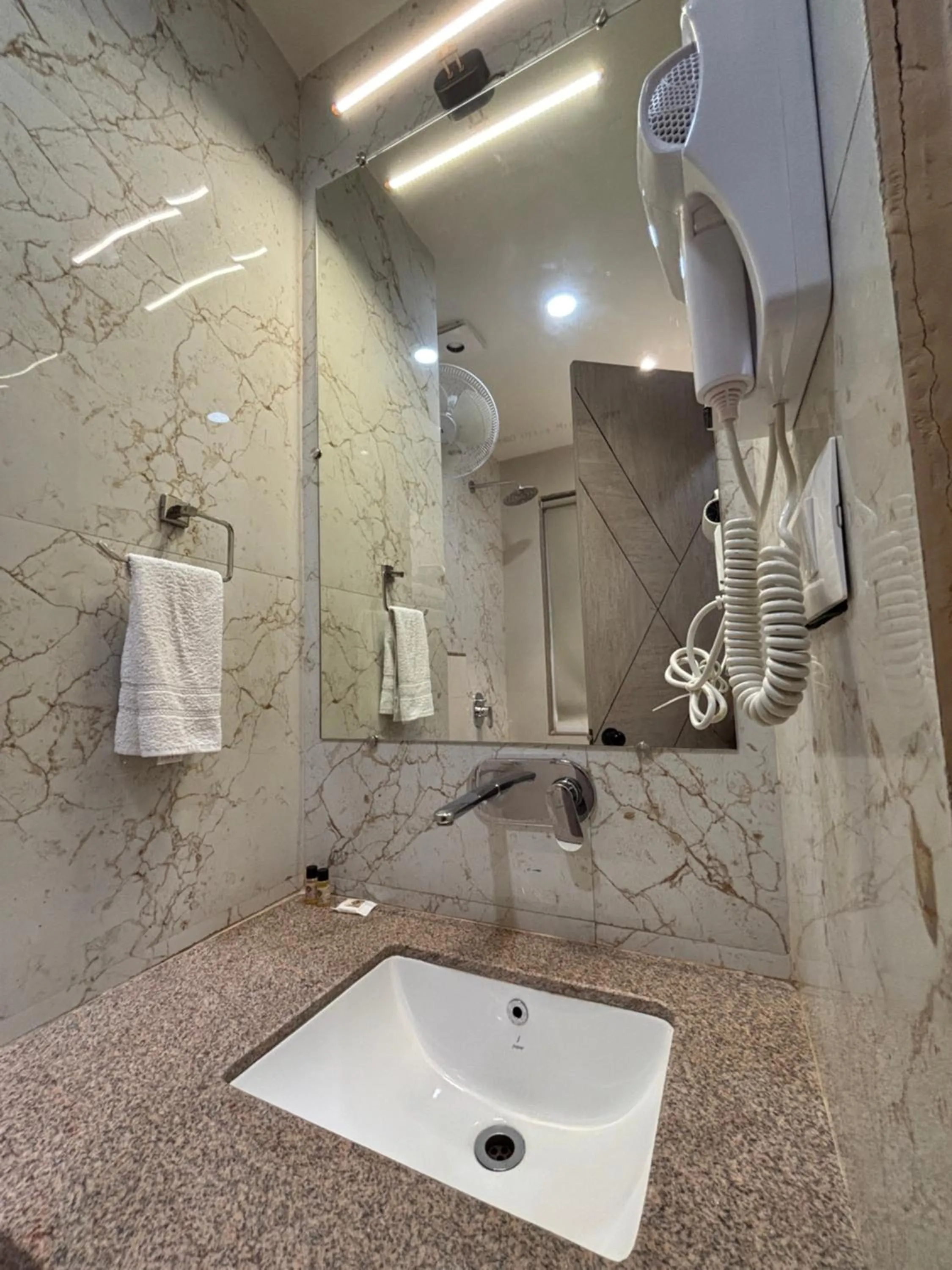 Bathroom in Sethi Grand Hotel