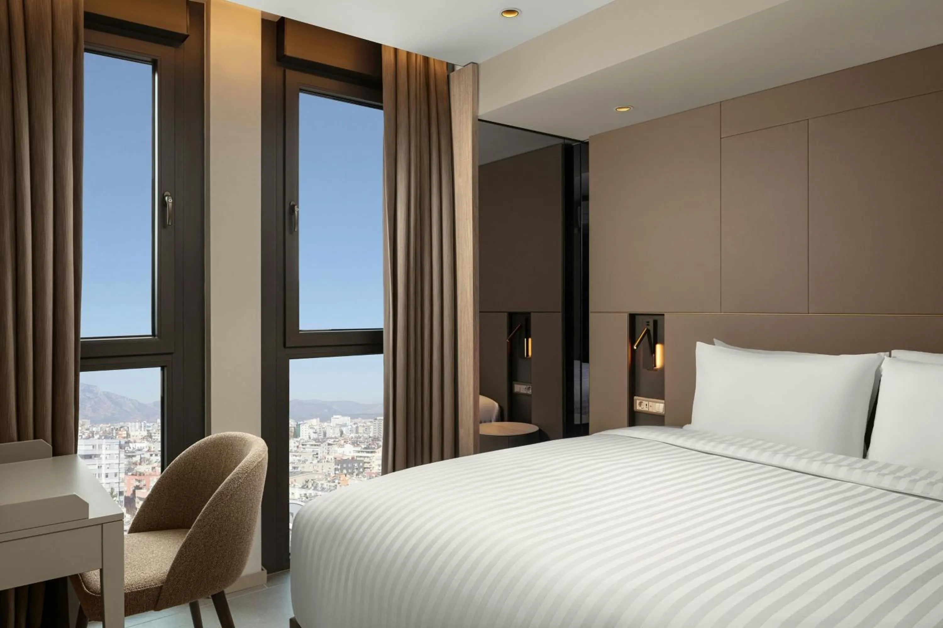 Bedroom, Bed in Residence Inn by Marriott Antalya