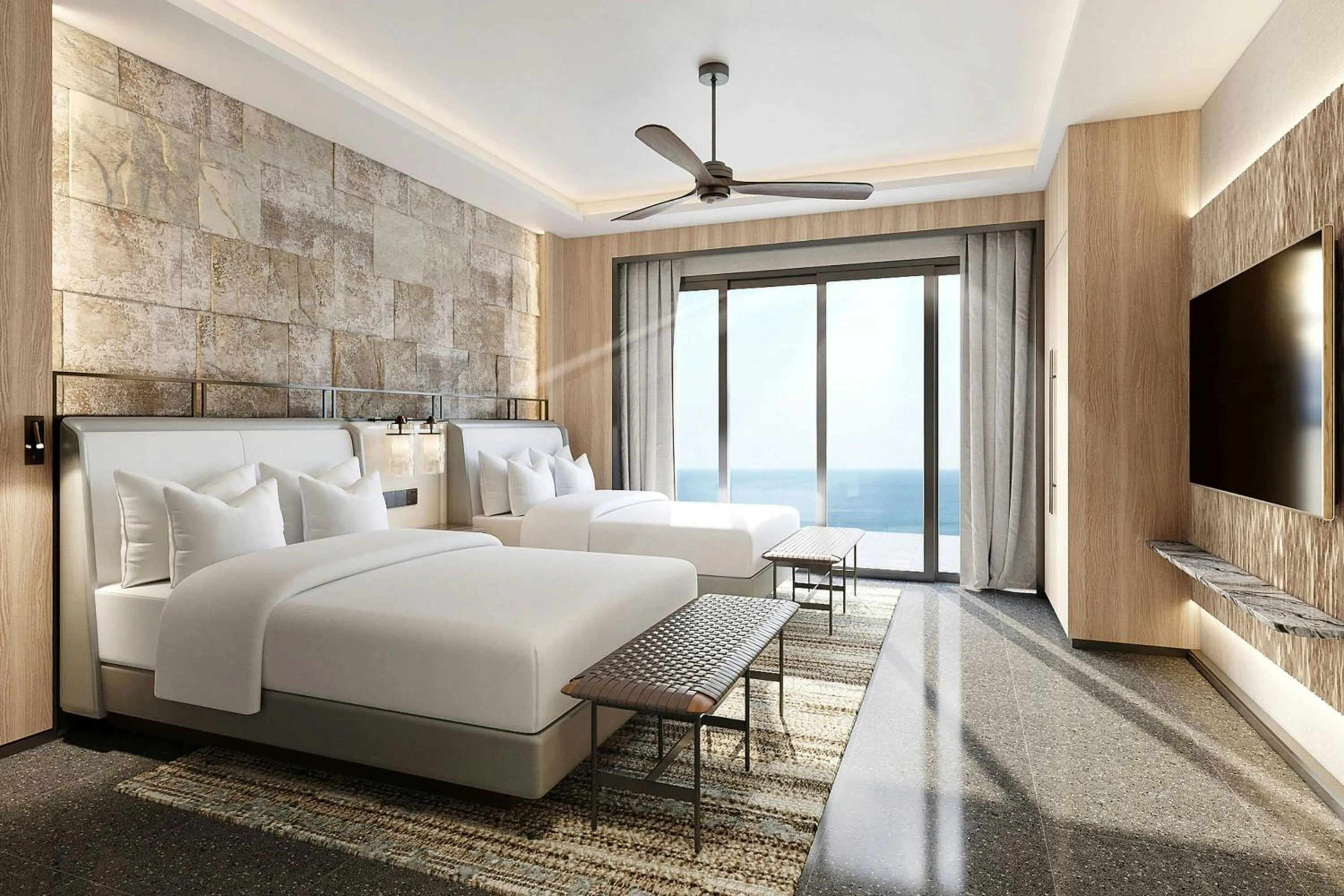 Bedroom, Bed in The Westin Nirup Island Resort & Spa