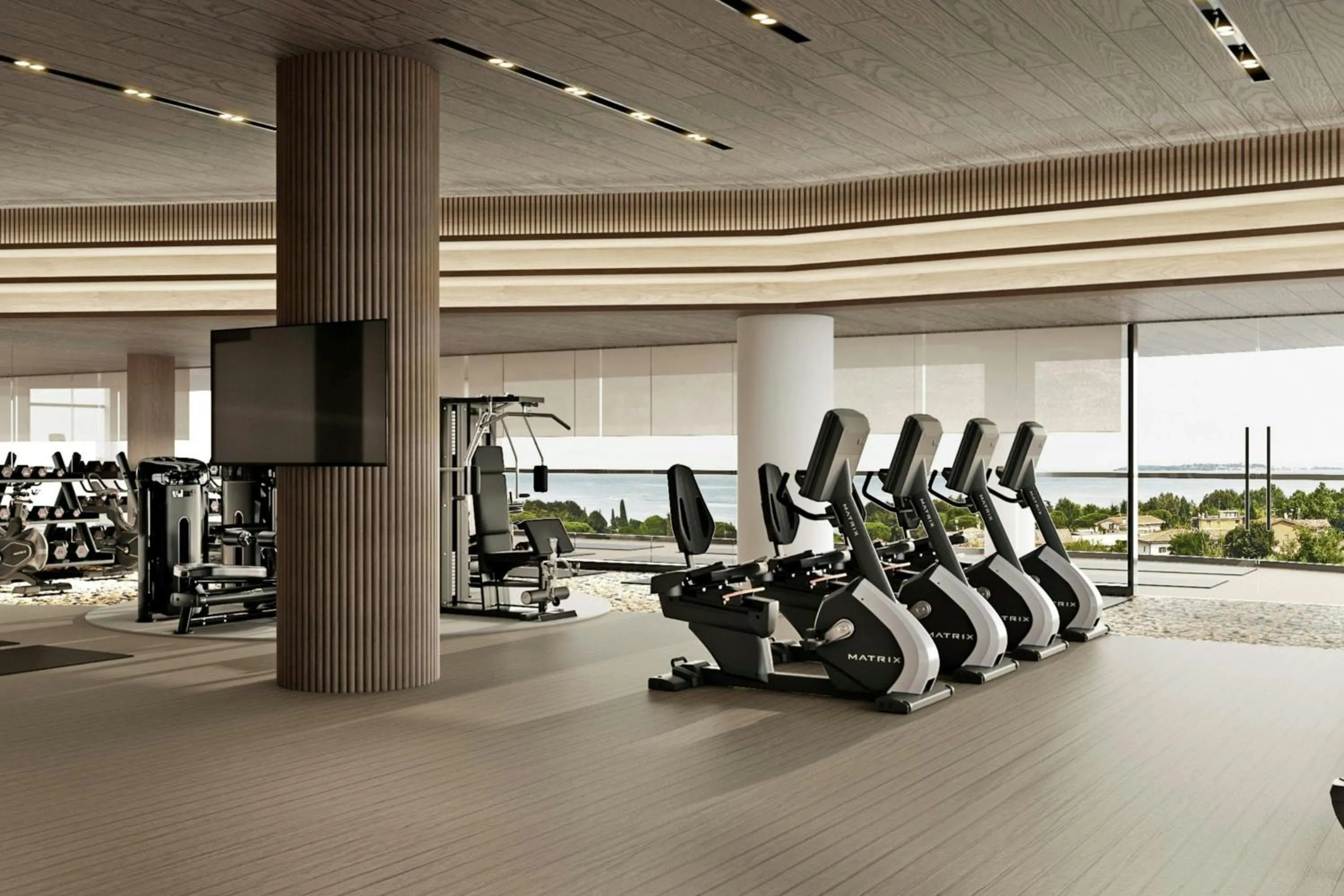 Fitness centre/facilities in The Westin Nirup Island Resort & Spa