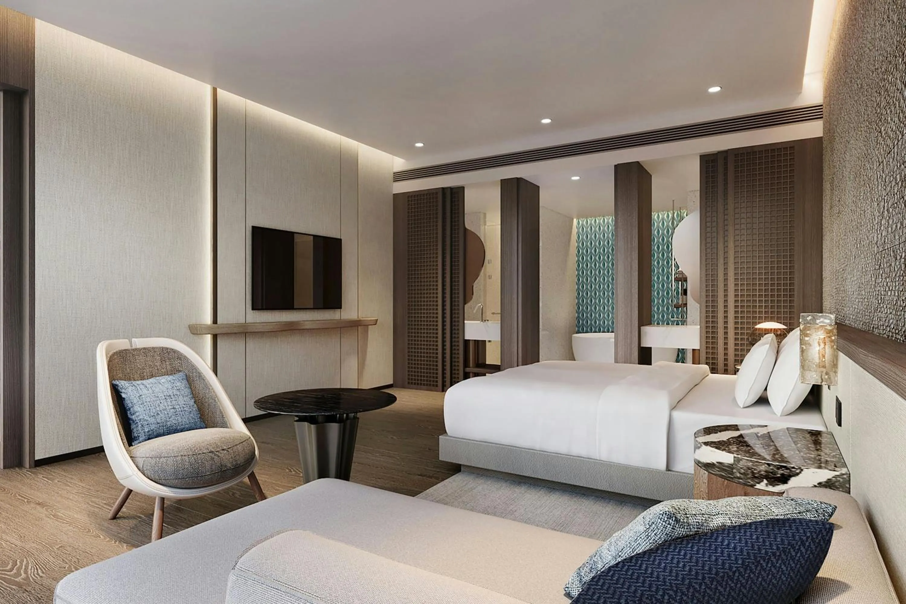 Photo of the whole room, Bed in The Westin Nirup Island Resort & Spa