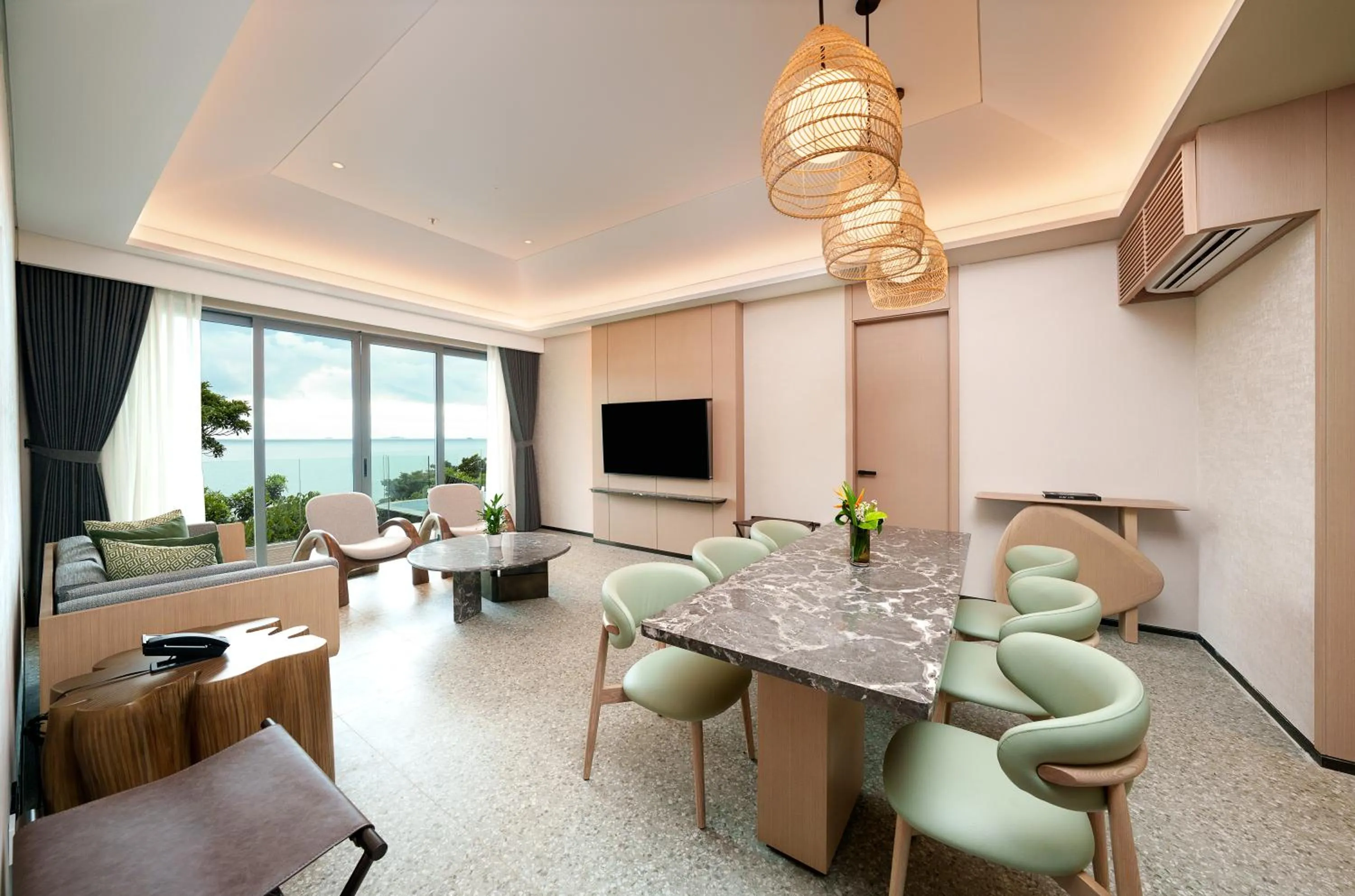 Living room in The Westin Nirup Island Resort & Spa