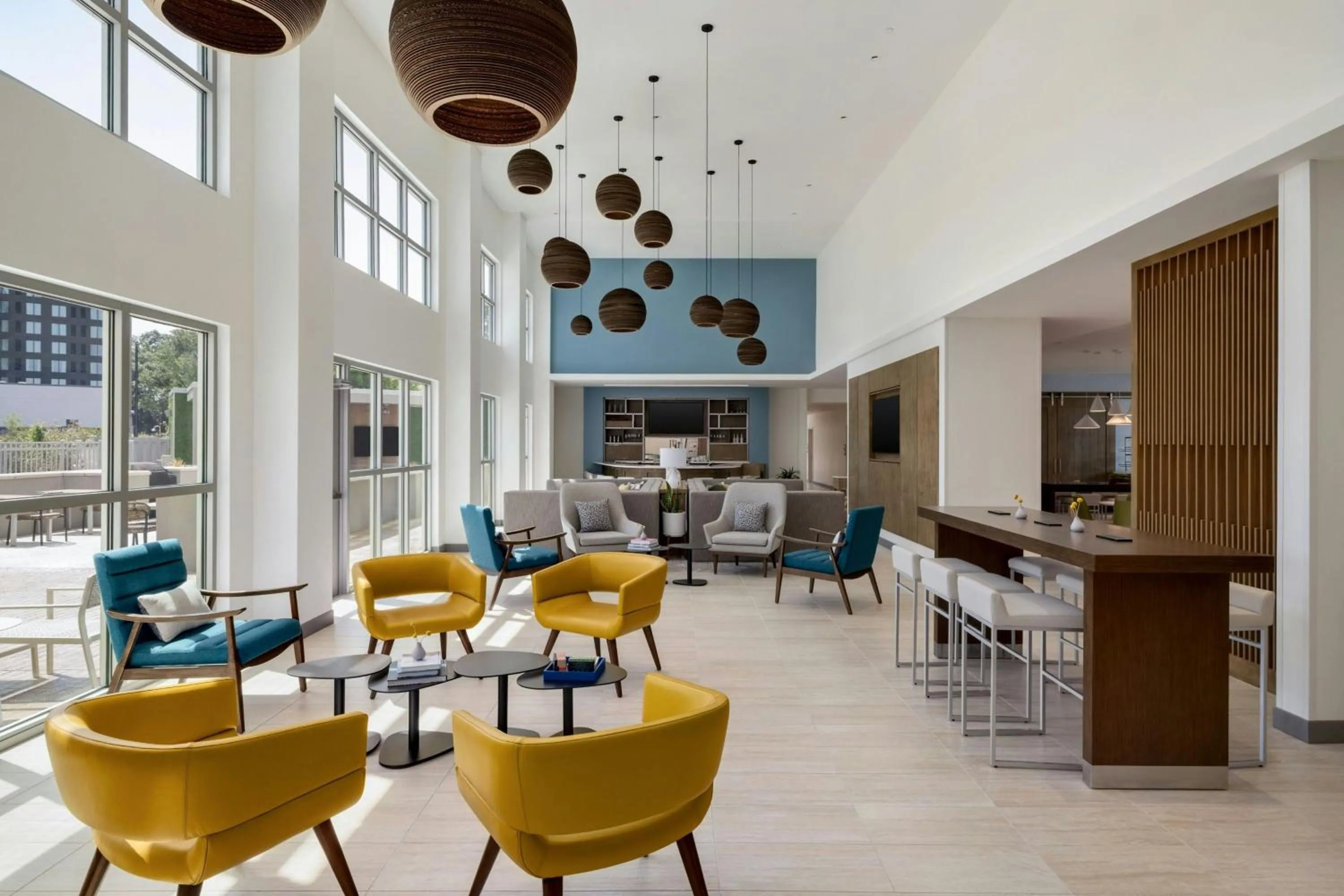 Lobby or reception in Element Charleston Airport